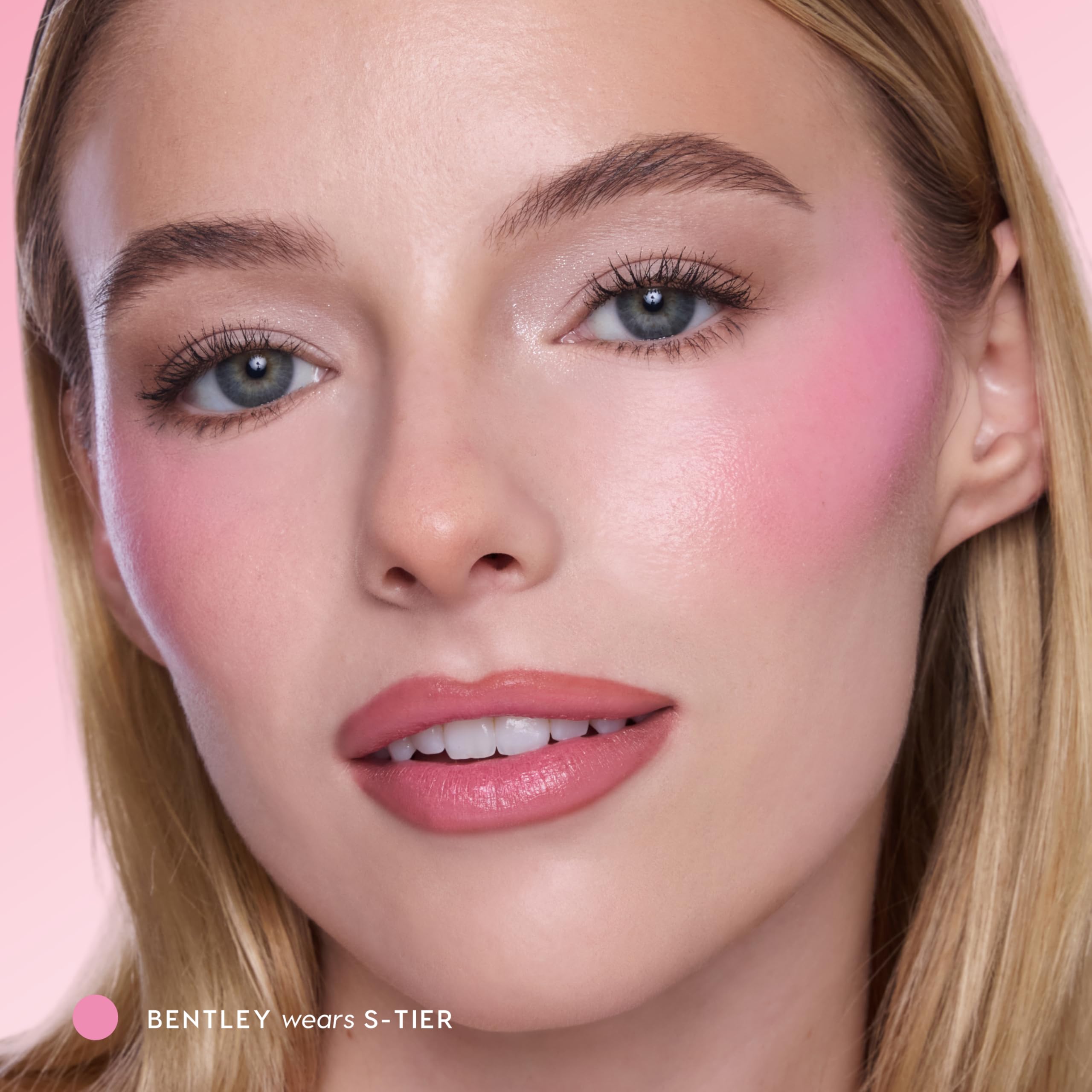 ColourPop Blush Stix - Cream Blush Stick with Dewy, Glowy Finish - Buildable, Blendable, Hydrating - Lightweight Vegan Makeup for Cheeks - New Formula - S-Tier, Vibrant Cool Pink (0.28 oz)