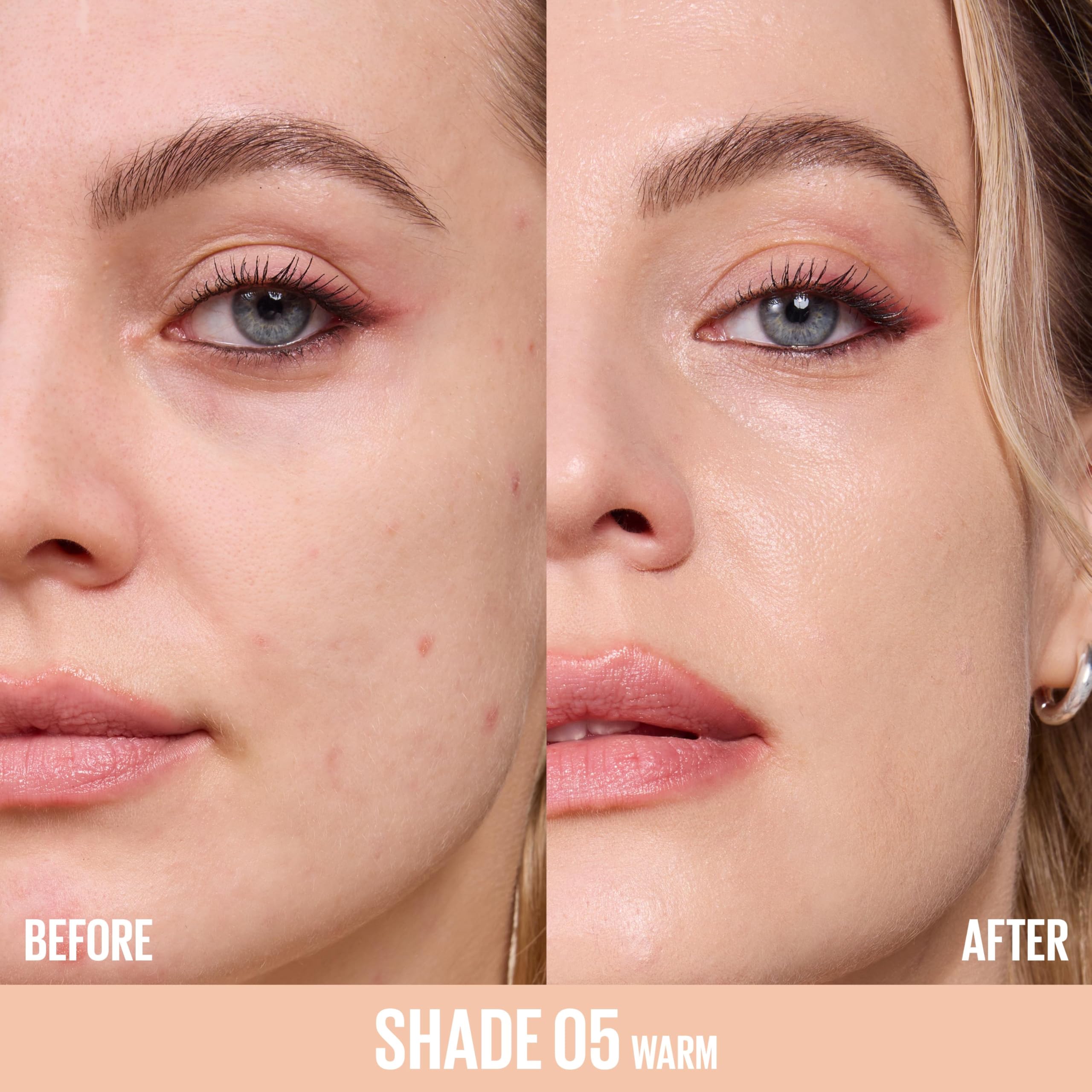 Maybelline Lifter Serum Concealer, Radiant Concealer with Full Coverage, Includes 2% Peptides + Caffeine to Hydrates & Brightens Under Eyes, 5, 1 Count