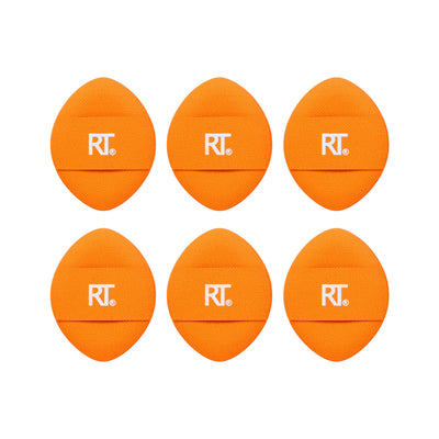Real Techniques Mini Miracle Concealer Puff 6 Pack, Small Makeup Puff For Liquid & Cream Foundation & Concealer, Targeted Concealing Under Eyes & Blemishes, Travel Friendly, Vegan, & Cruelty Free