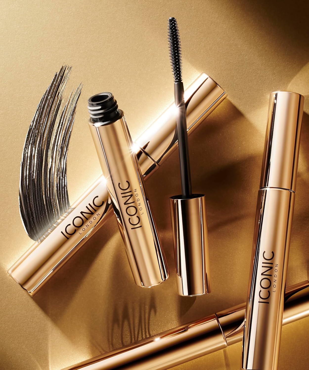 ICONIC LONDON Makeup Set for Natural Glow and Radiant Highlight, Perfect for Stocking Stuffers, Travel-Friendly, Cruelty-Free, Vegan Makeup