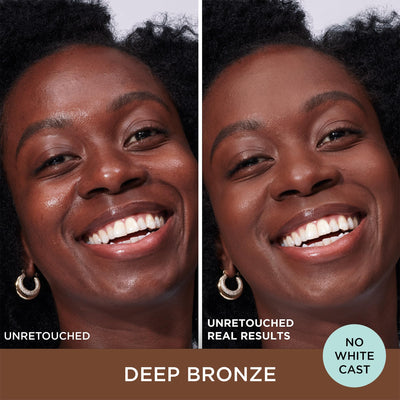 IT Cosmetics CC+ Cream Natural Matte (Deep Bronze) - Poreless Full Coverage Foundation With SPF 40, 16HR Shine Control, Color-Corrector, Skin-Balancing Serum, Noncomedogenic - 1.08 fl oz