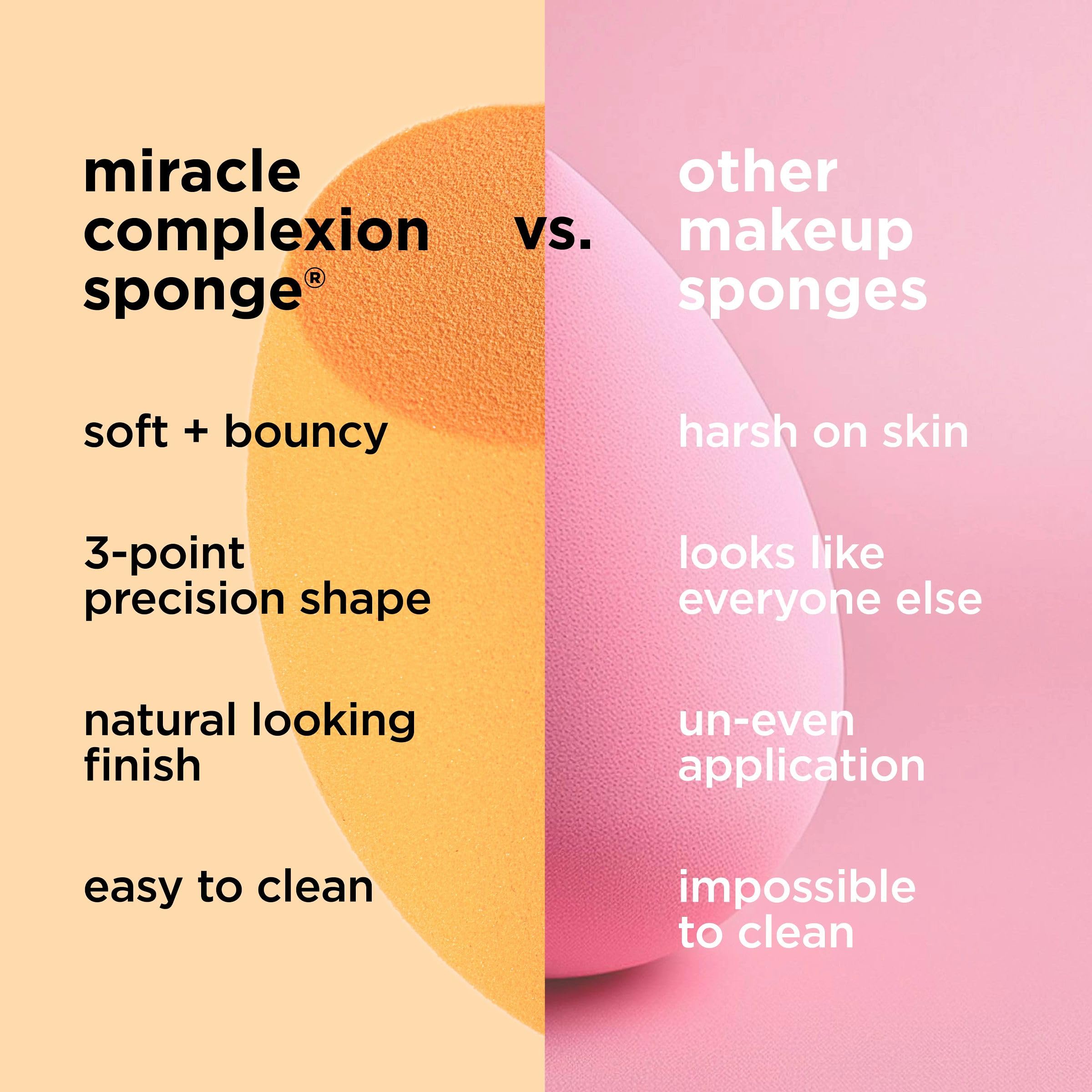 Real Techniques Miracle Complexion Sponge + Case (Packaging May Vary)