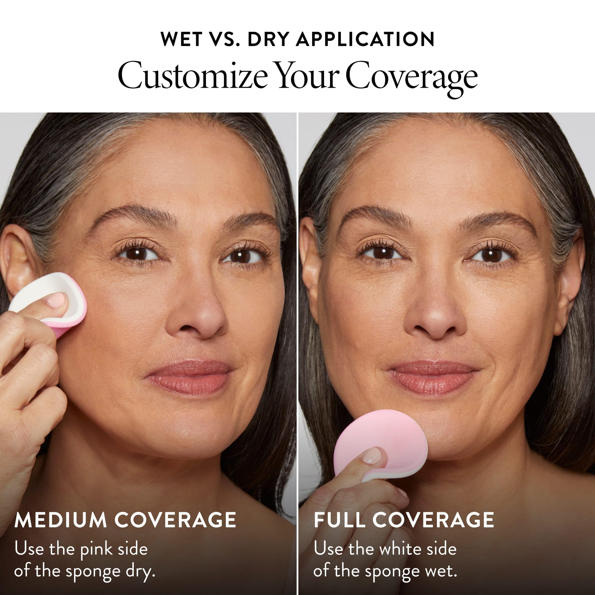 LAURA GELLER NEW YORK Baked Double Take Powder Foundation – Longwear Buildable Medium to Full Coverage – Matte Finish – Non-Caking Formula– Handmade in Italy – Mature & Sensitive Skin – Medium