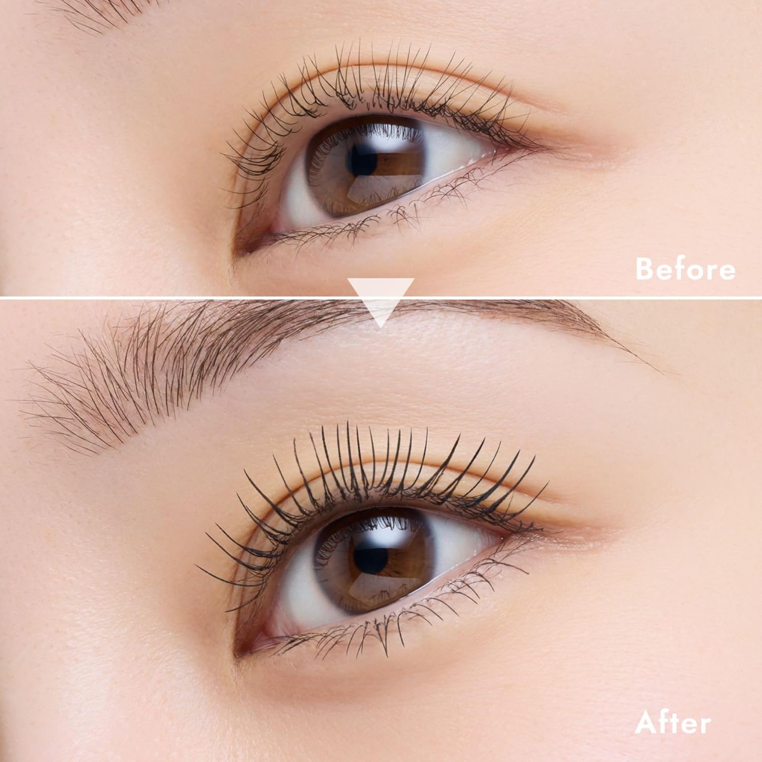 HEROINE MAKE by KISSME Lash Hype, Long-Lasting 3D Lashes for Lift & Define Mascara, Black