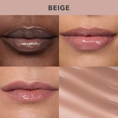 Dr Dennis Gross DermInfusions Plump + Repair Tinted Lip Treatment, Beige - Visibly Plumps & Defines Lips with Hyaluronic Acid & Peptides - Repairs Moisture Barrier - 4 mL