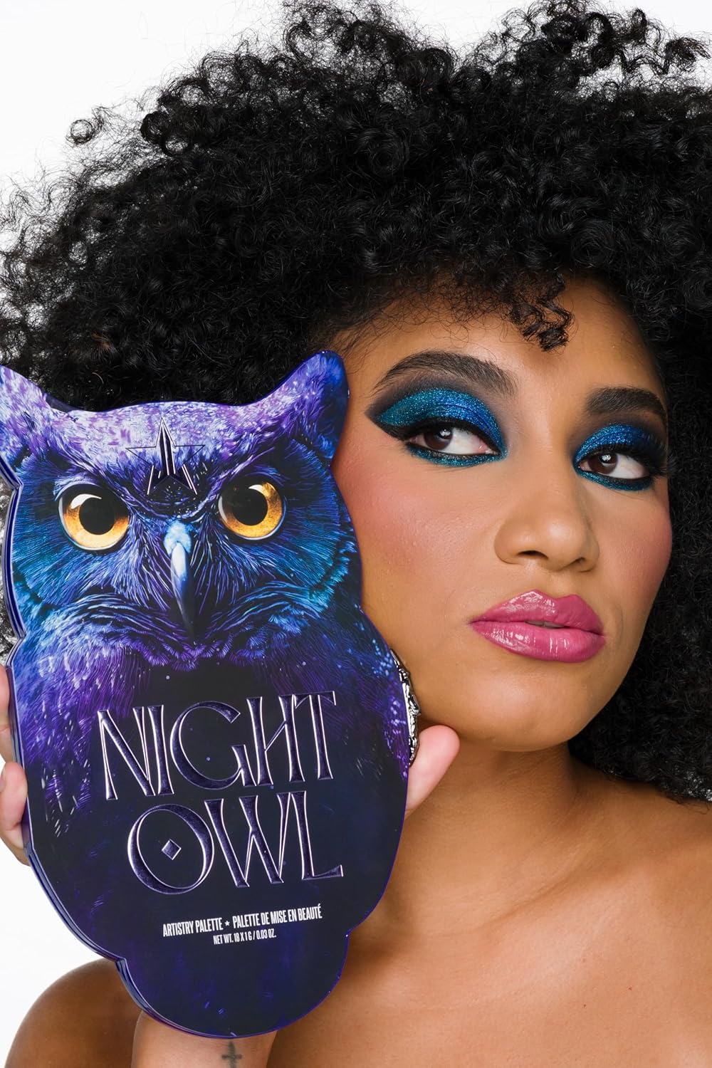 Jeffree Star Cosmetics Night Owl Artistry Palette, 18 Highly-Pigmented Eyeshadow Shades, Matte and Metallic Finishes, Cruelty-Free & Vegan