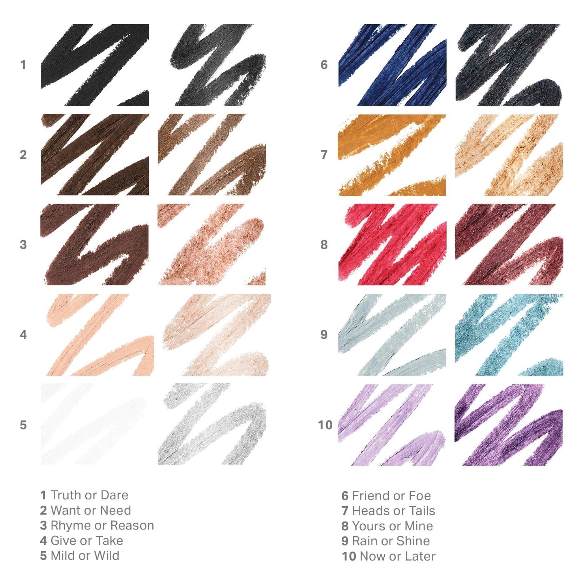 Morphe Bi-Liner Dual-Ended Gel Eyeliner Pencil - Matte & Metallic Eye Liner Duo with Long Lasting Waterproof Color for Precise and Smoked Eye Makeup Looks - Now or Later (0.04 oz)