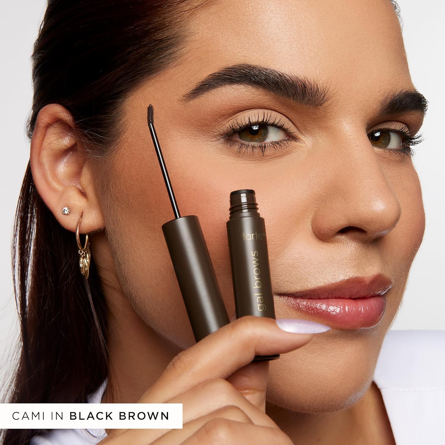 tarte busy gal tinted brow gel – 3-in-1 Waterproof Longwear Eyebrow Gel to Shape, Nourish and Condition, Tint & Set Brows, Vegan & Cruelty
