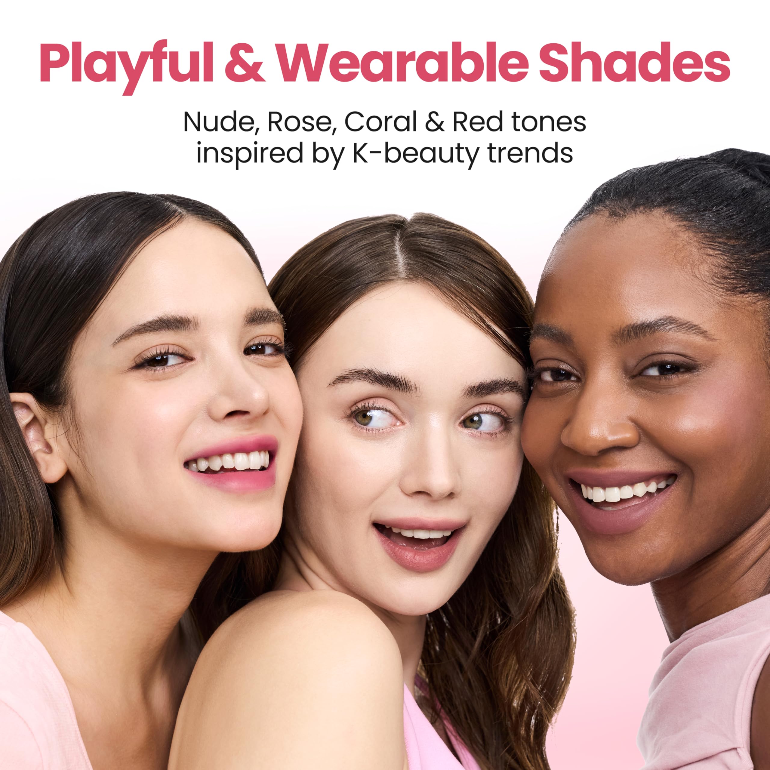 Peripera Ink the Velvet Lip Tint - High Pigment Color, Longwear, Weightless, Not Animal Tested, Gluten-Free, Paraben-Free (027 STRAWBERRY NUDE)