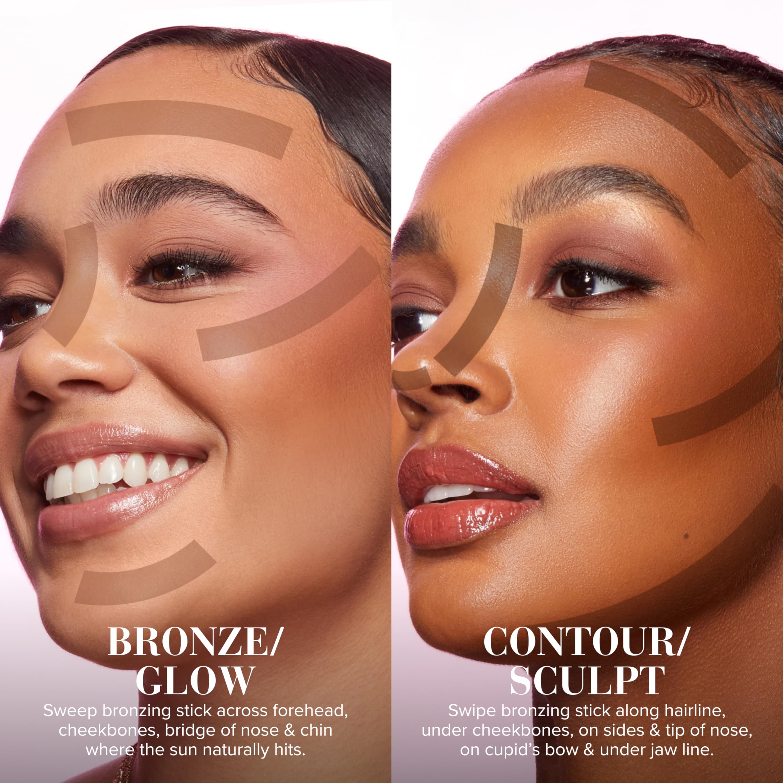Too Faced Chocolate Soleil Melting Bronzing & Sculpting Stick | Multi-Use, Contour + Cream Bronzer Stick | Lightweight, Satin-Finish with Buildable Coverage, 0.28 Ounce, 0.28 Ounce, Chocolate Souffle