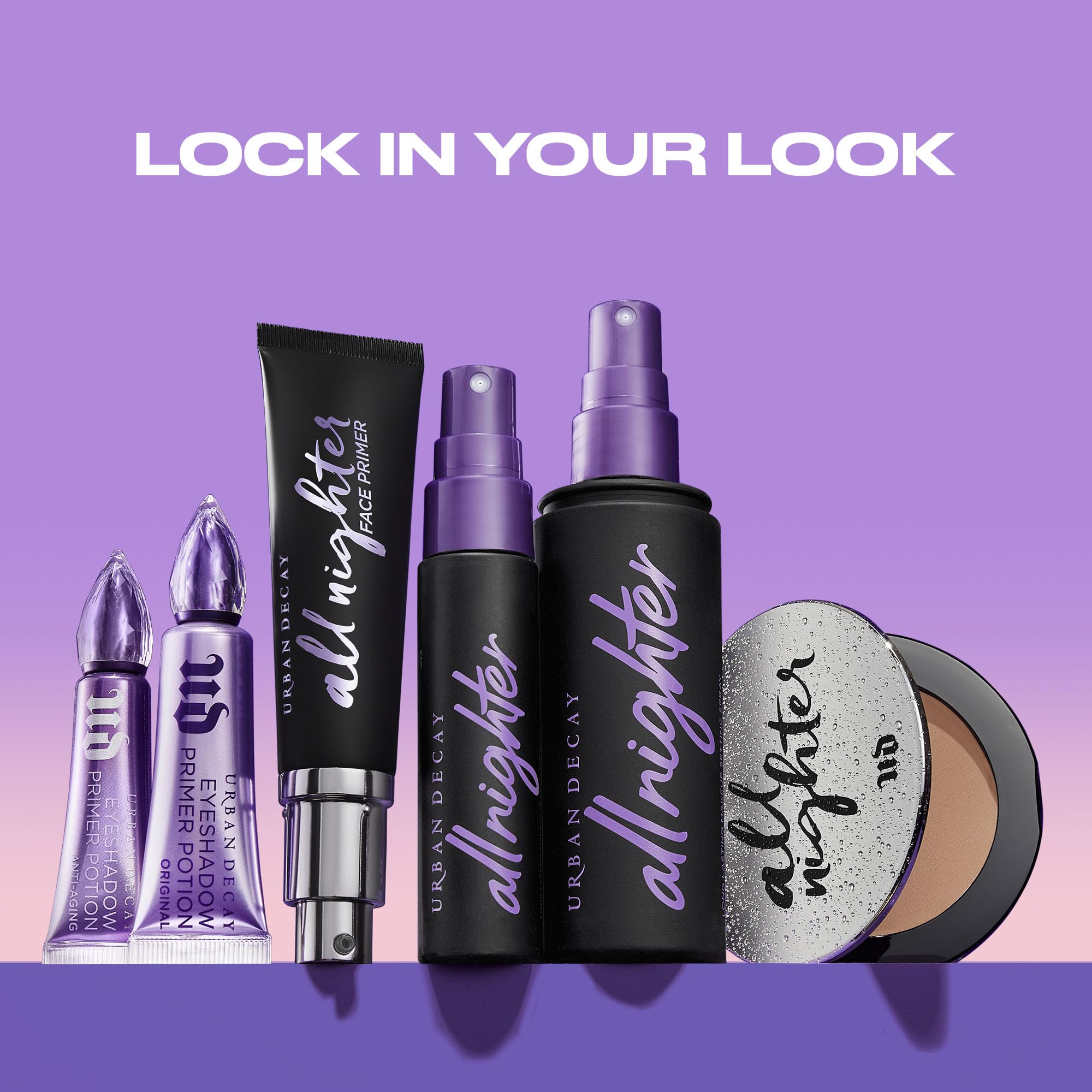 Urban Decay All Nighter Waterproof Setting Powder - Lightweight, Translucent Makeup Finishing Powder - Smooths Skin + Minimizes Shine - Lasts Up To 11 Hours