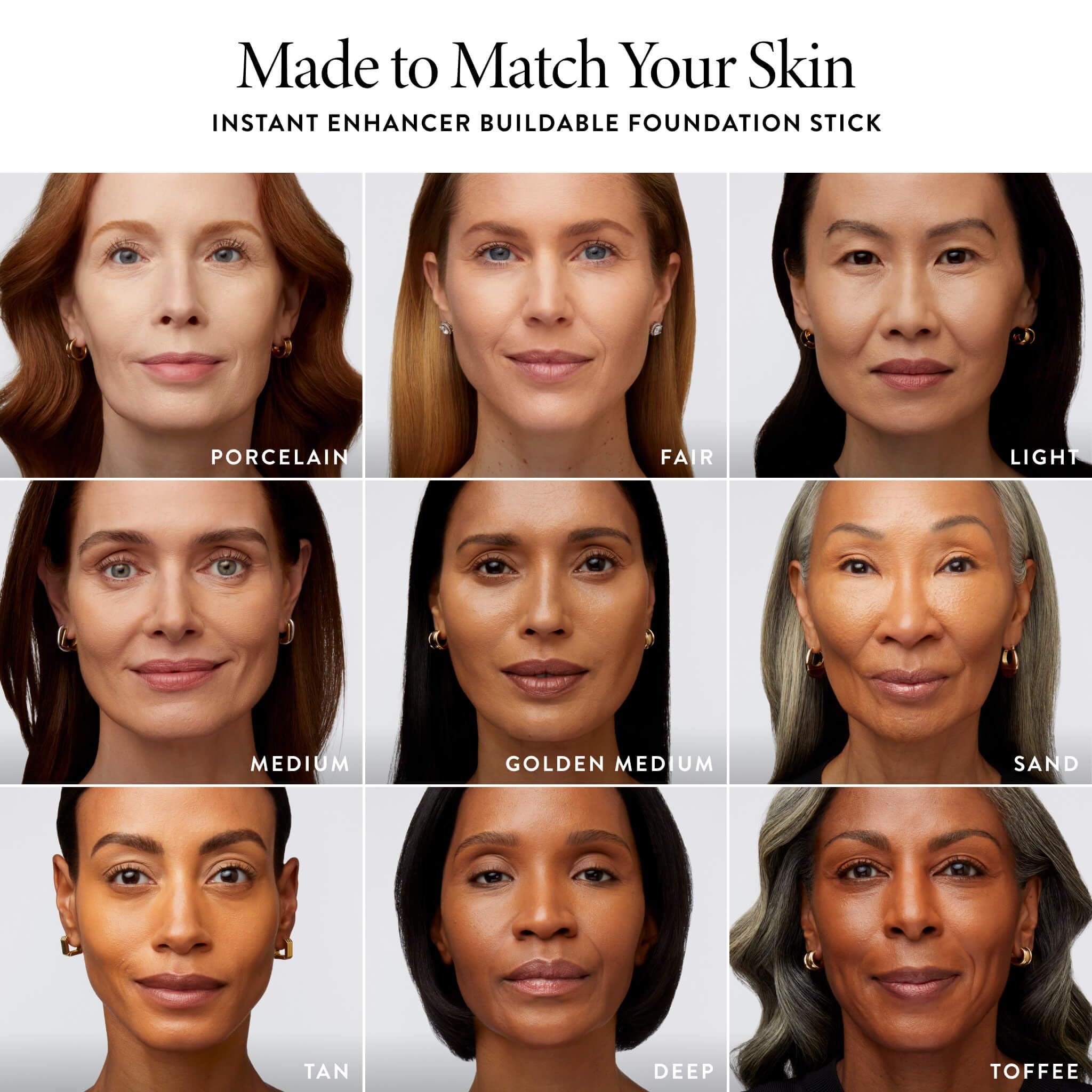 LAURA GELLER NEW YORK Instant Enhancer Buildable Foundation Stick – Serum-Based Medium Coverage Foundation Stick, Natural Finish, Lightweight Hydrating Makeup for Mature Skin, Light