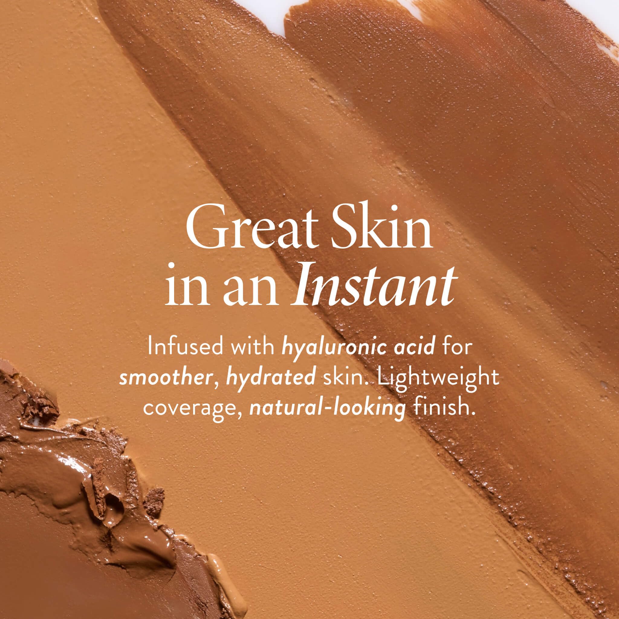 LAURA GELLER NEW YORK Instant Enhancer Buildable Foundation Stick – Serum-Based Medium Coverage Foundation Stick, Natural Finish, Lightweight Hydrating Makeup for Mature Skin, Light