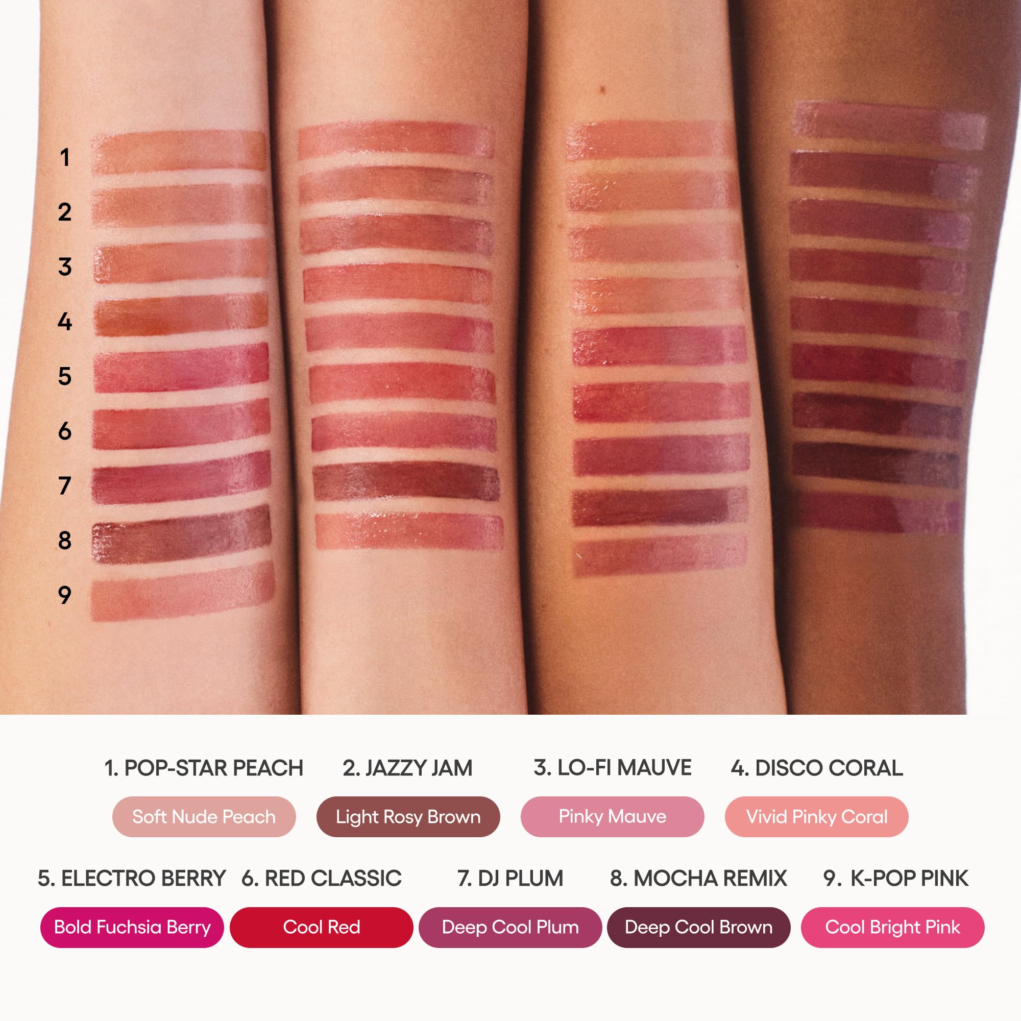 LANEIGE JuicePop Box Korean Lip Tint: Long-Lasting Hydrating Lightweight Tint, Buildable Juicy Color & Nourishing Shine, K-Beauty Lip Essential for Long-Lasting Comfort, Lo-Fi Mauve