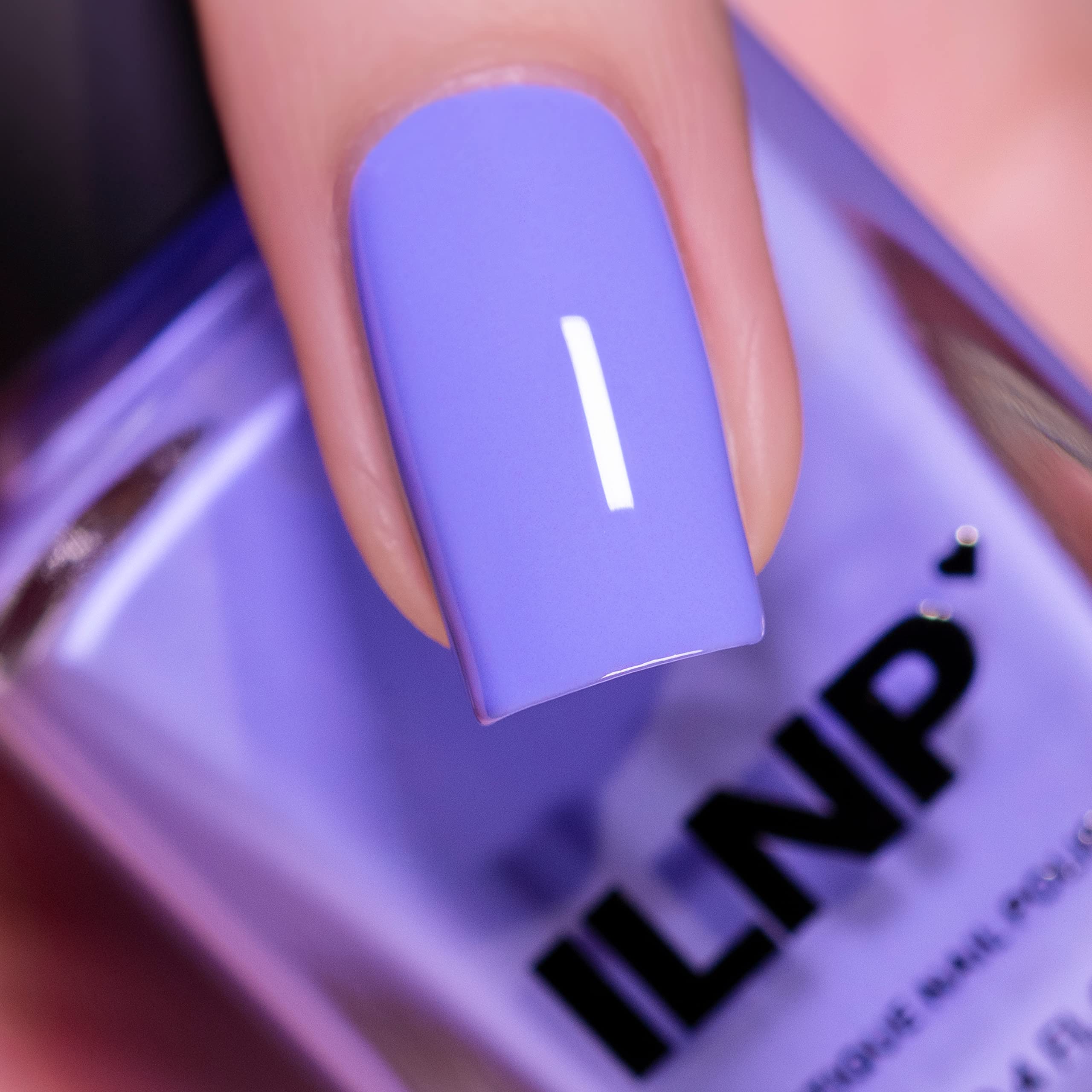 ILNP High Dive - Vivid Blue Violet Nail Polish, Bright Neon Purple, Quick Dry, Chip Resistant, Non-Toxic, Vegan, Cruelty Free