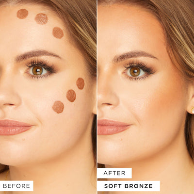 tarte sculpt tape contour – Lightweight Cream Bronzer with Shea Butter for Blendable, Buildable Contour & Natural Looking Sculpted Glow, Vegan & Cruelty-Free, full size, soft bronze