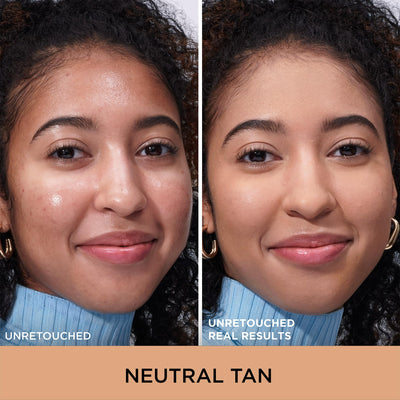 IT Cosmetics CC+ Cream Natural Matte (Neutral Tan) - Poreless Full Coverage Foundation With SPF 40, 16HR Shine Control, Color-Corrector, Skin-Balancing Serum, Noncomedogenic - 1.08 fl oz