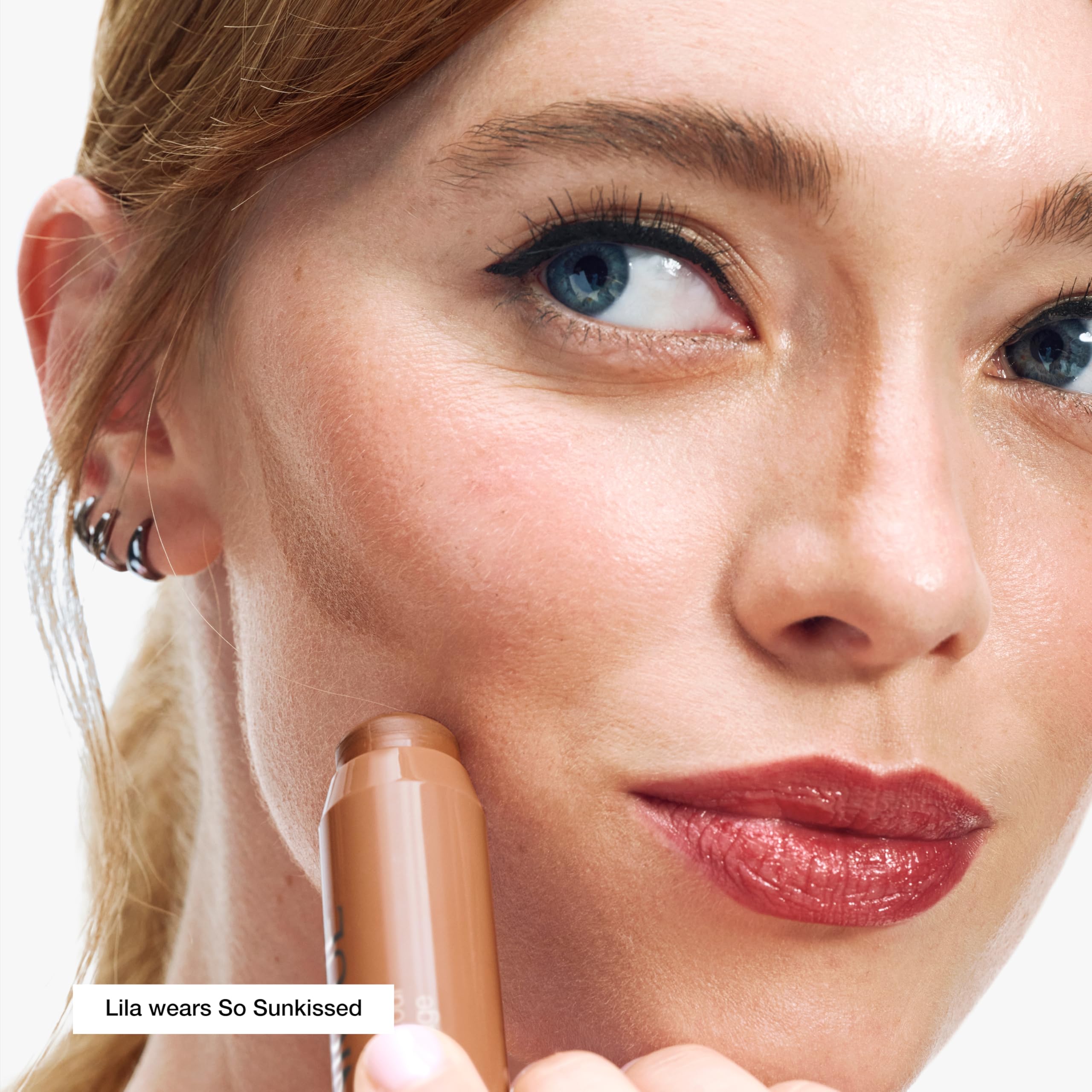 Clinique Chubby Stick Sculpting Contour For All Skin Types | Cream Formula | Buildable Dimension | Natural Matte Finish, So Sunkissed