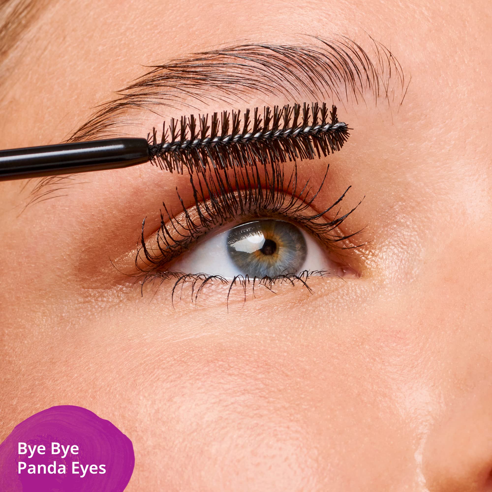 essence | 3-Pack Bye Bye Panda Eyes Tubing Mascara | Smudge-proof, Volumizing definition | Vegan | Cruelty Free