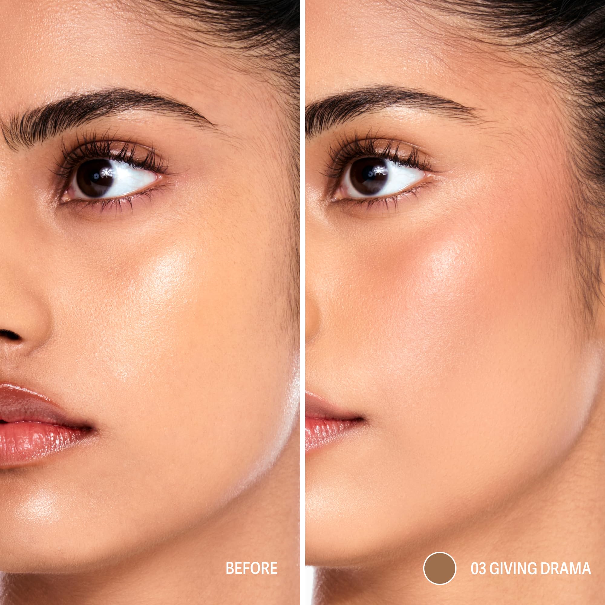 Sacheu Liquid Contour STAY-N Long Wear Cream Contour Makeup — Long Lasting, Blendable, & Lightweight Formula — Vegan & Cruelty-free, Giving Drama