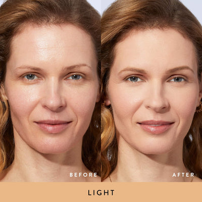 LAURA GELLER NEW YORK Award-Winning Baked Balance-n-Brighten Color Correcting Powder Foundation – Handmade in Italy – Buildable Coverage, Matte Finish – For Mature & Sensitive Skin – 03 Light