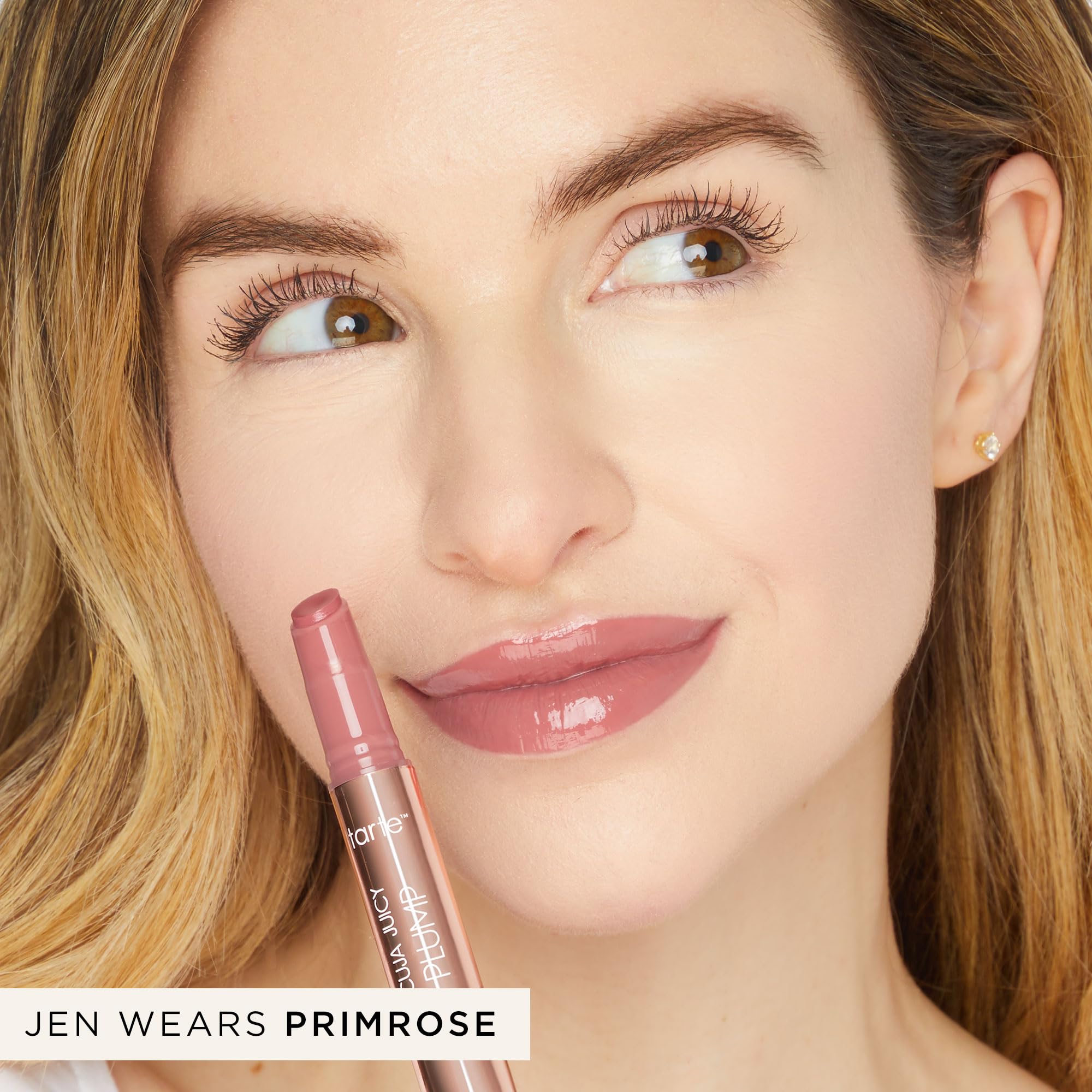 tarte maracuja juicy lip plump – Hydrating & Volumizing Lip Plumper Gloss Balm with Nourishing Hyaluronic Acid, Plumps & Moisturizes, Vegan & Cruelty-Free, full size, mixed berries