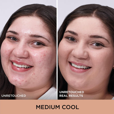 IT Cosmetics CC+ Cream Natural Matte (Medium Cool) - Poreless Full Coverage Foundation With SPF 40, 16HR Shine Control, Color-Corrector, Skin-Balancing Serum, Noncomedogenic - 1.08 fl oz