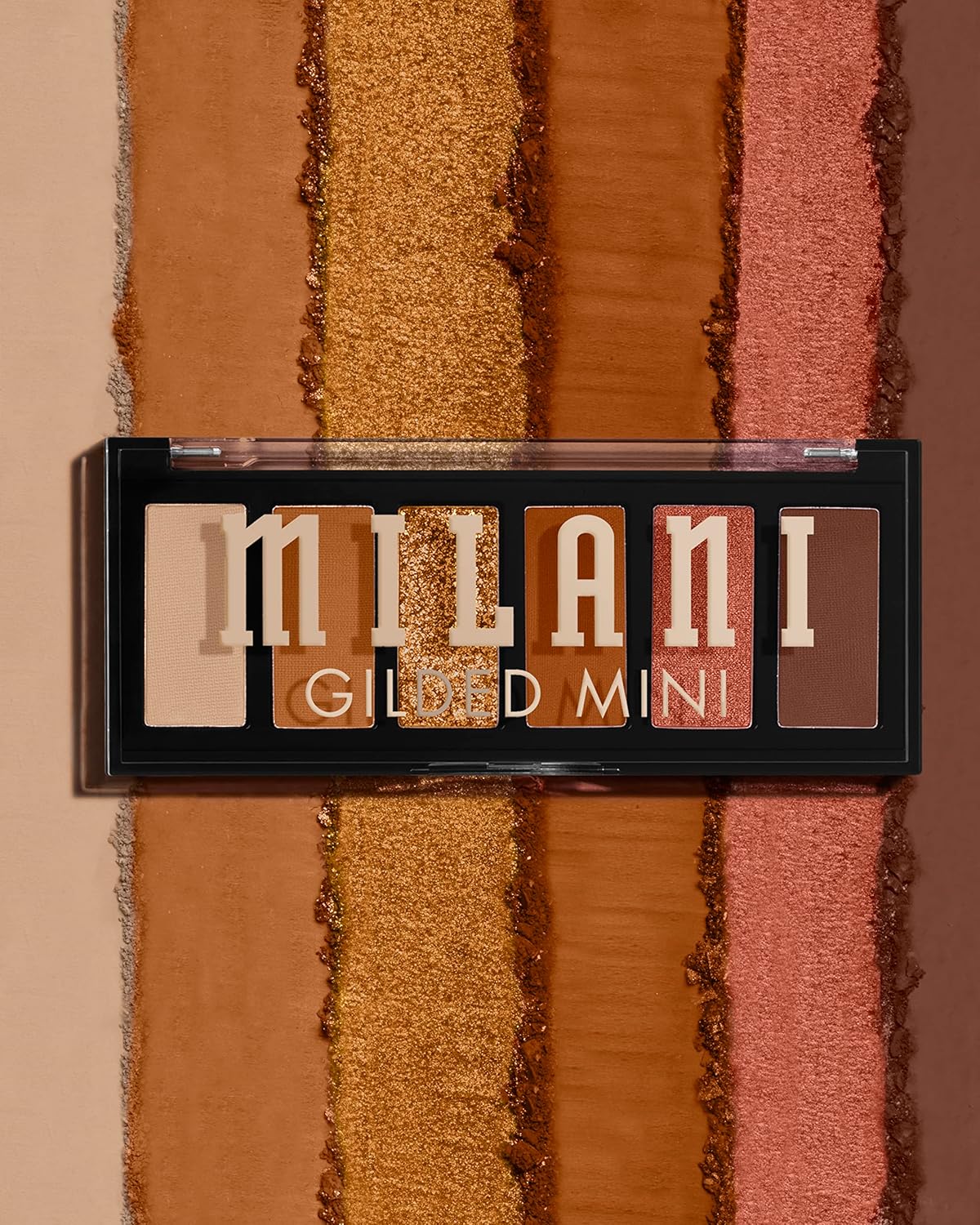 Milani Gilded Mini Eyeshadow Palette with 6 Matte & Shimmer Hues - Champagne Problems