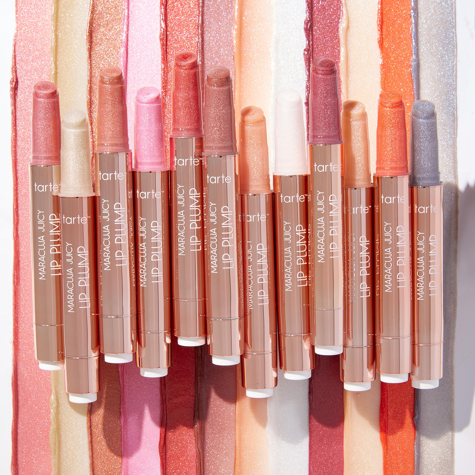 tarte maracuja juicy shimmer glass lip plump – Hydrating & Volumizing Lip Gloss Balm with Hyaluronic Acid & Vitamin E, Plumps & Moisturizes, Vegan & Cruelty-Free, full size, berry