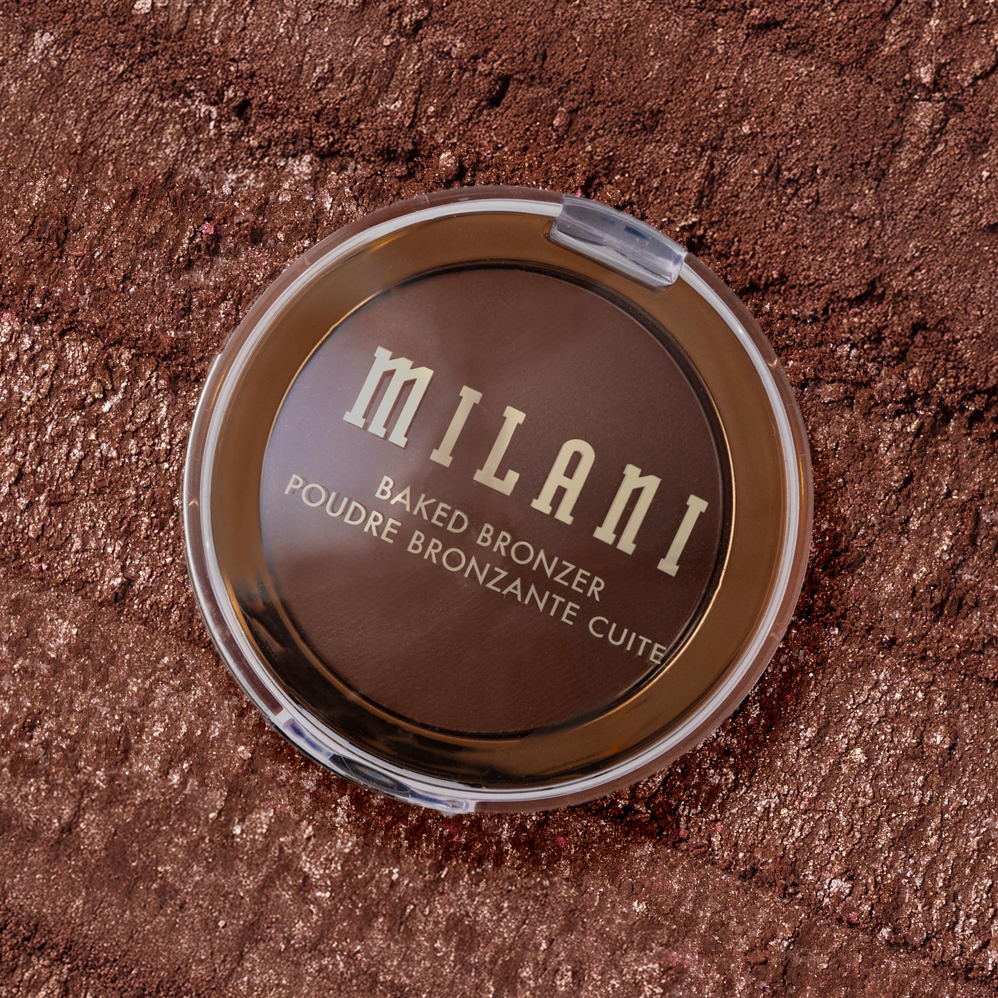 Milani Baked Bronzer - Long-Lasting Powder for Natural Sun-Kissed Glow- Lightweight, Buildable & Streak-Free Makeup with Radiant Finish- Talc-Free, Vegan & Cruelty-Free, Made in Italy, Amalfi Glow