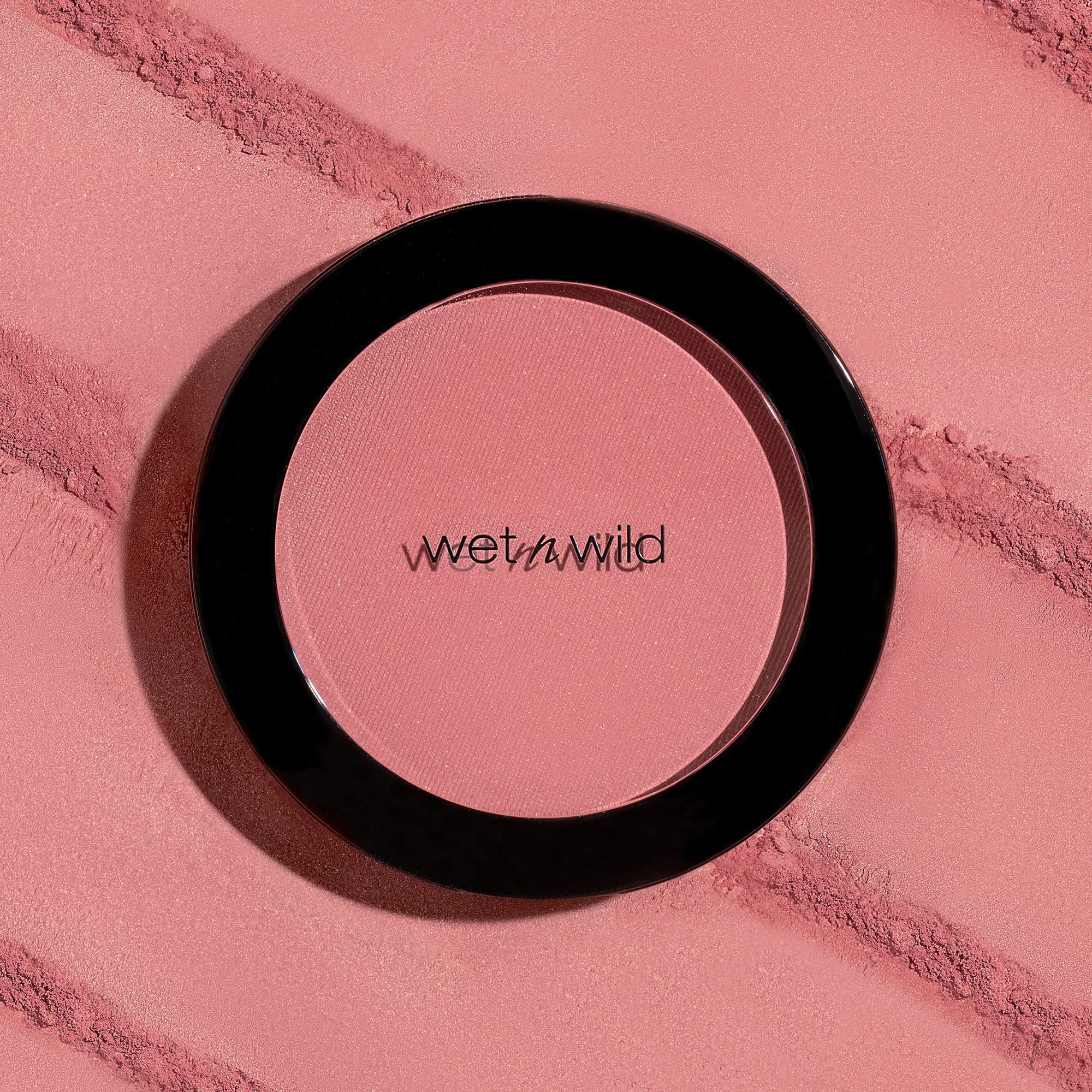 wet n wild Color Icon Blush, Effortless Matte Natural Sheer Glow & Seamless Blend, Luxuriously Infused Smooth Jojoba Oil, Cruelty-Free & Vegan - Pinch Me Pink
