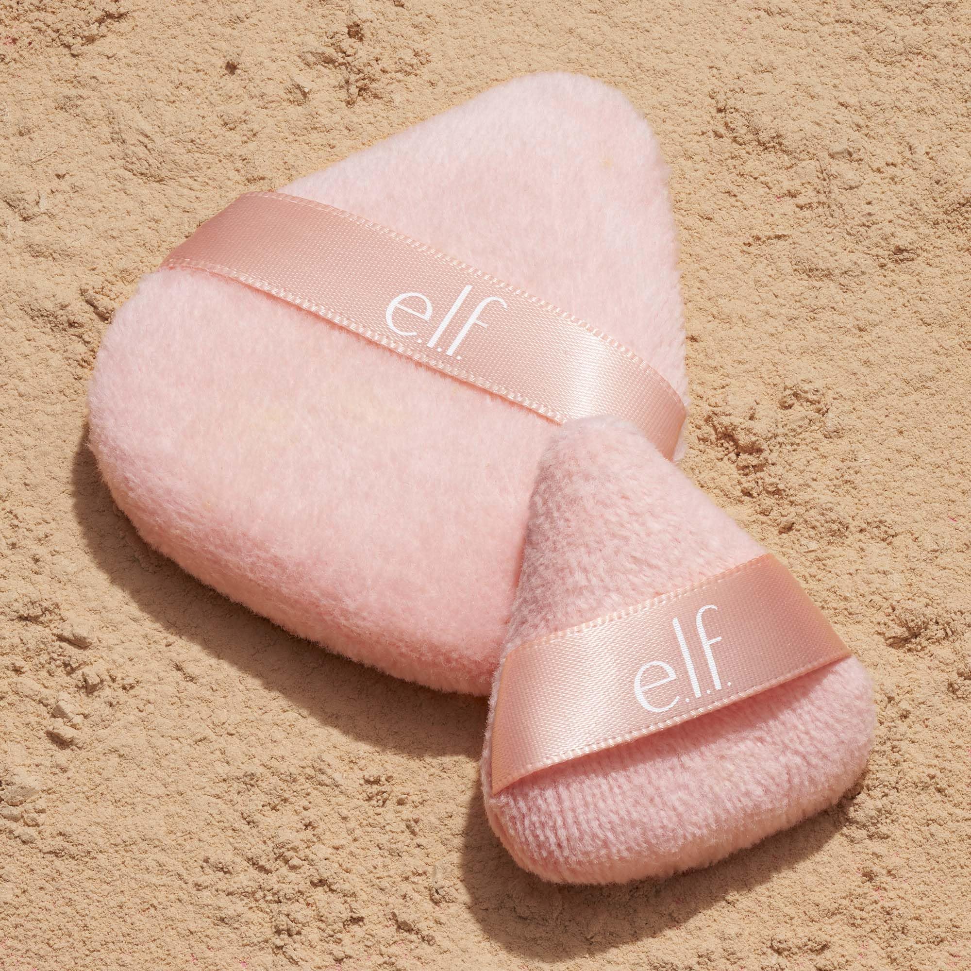 e.l.f. Halo Glow Pinkie Puffs, Finger-sized, Mini Puff For Applying Loose & Pressed Powders, Soft, Reusable & Washable, Vegan & Cruelty-Free, Set of 3