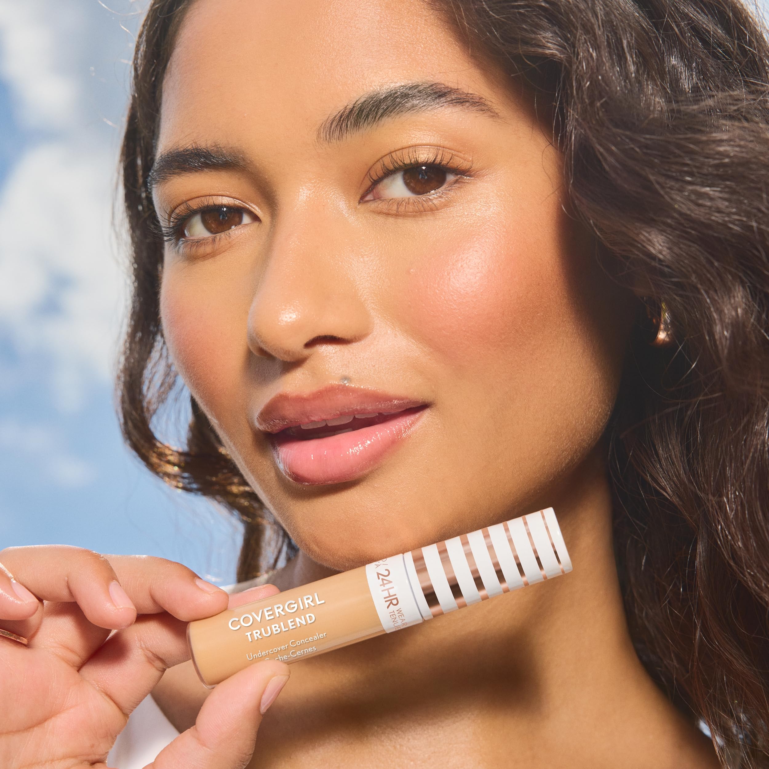 COVERGIRL TruBlend Undercover Concealer, Buildable, Full Coverage, 24-Hour Wear, Matte Finish - L150 Porcelain