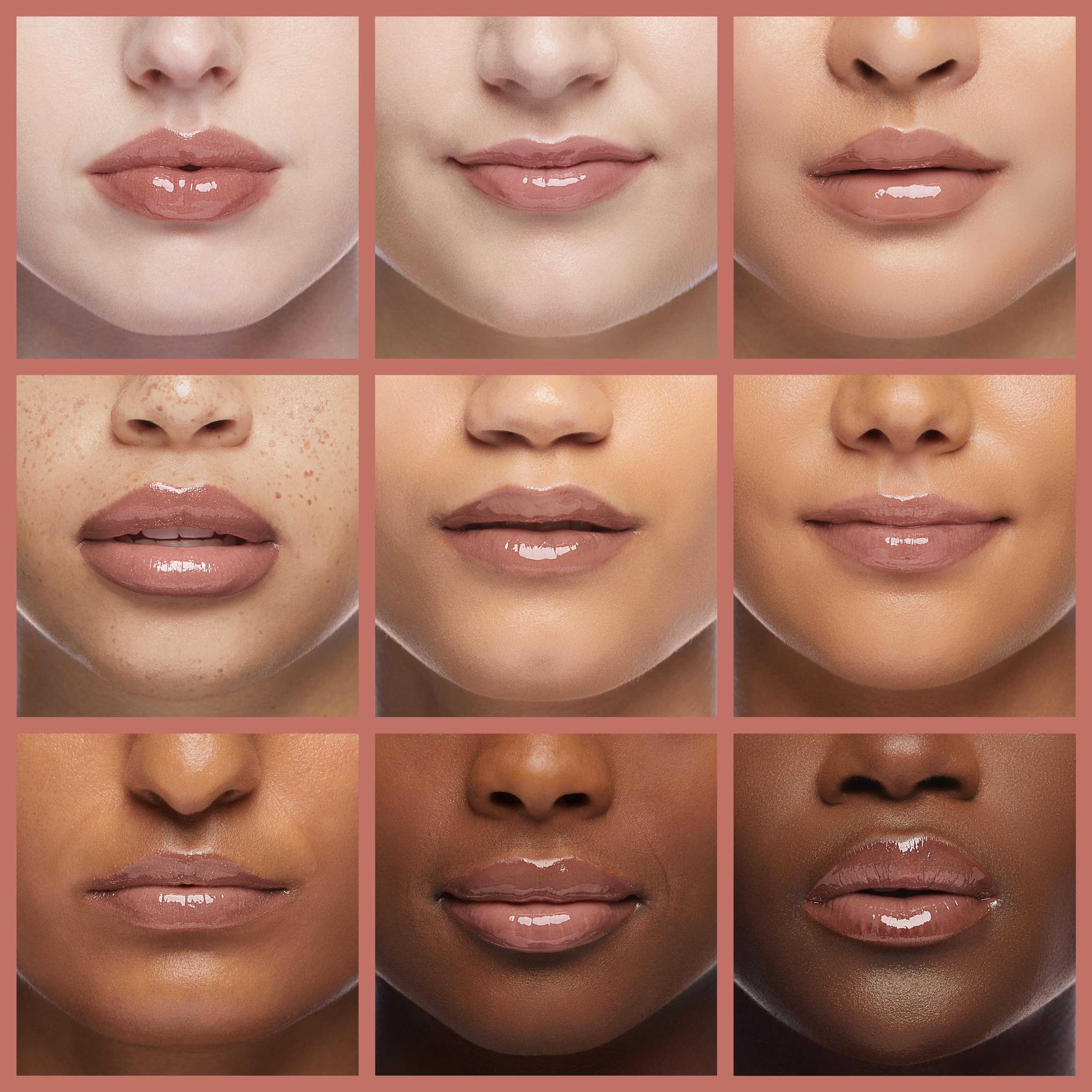 Revlon Super Lustrous Lip Gloss, Non-Sticky, Hydrating, High Shine Finish, 215 Super Natural, 0.13 oz