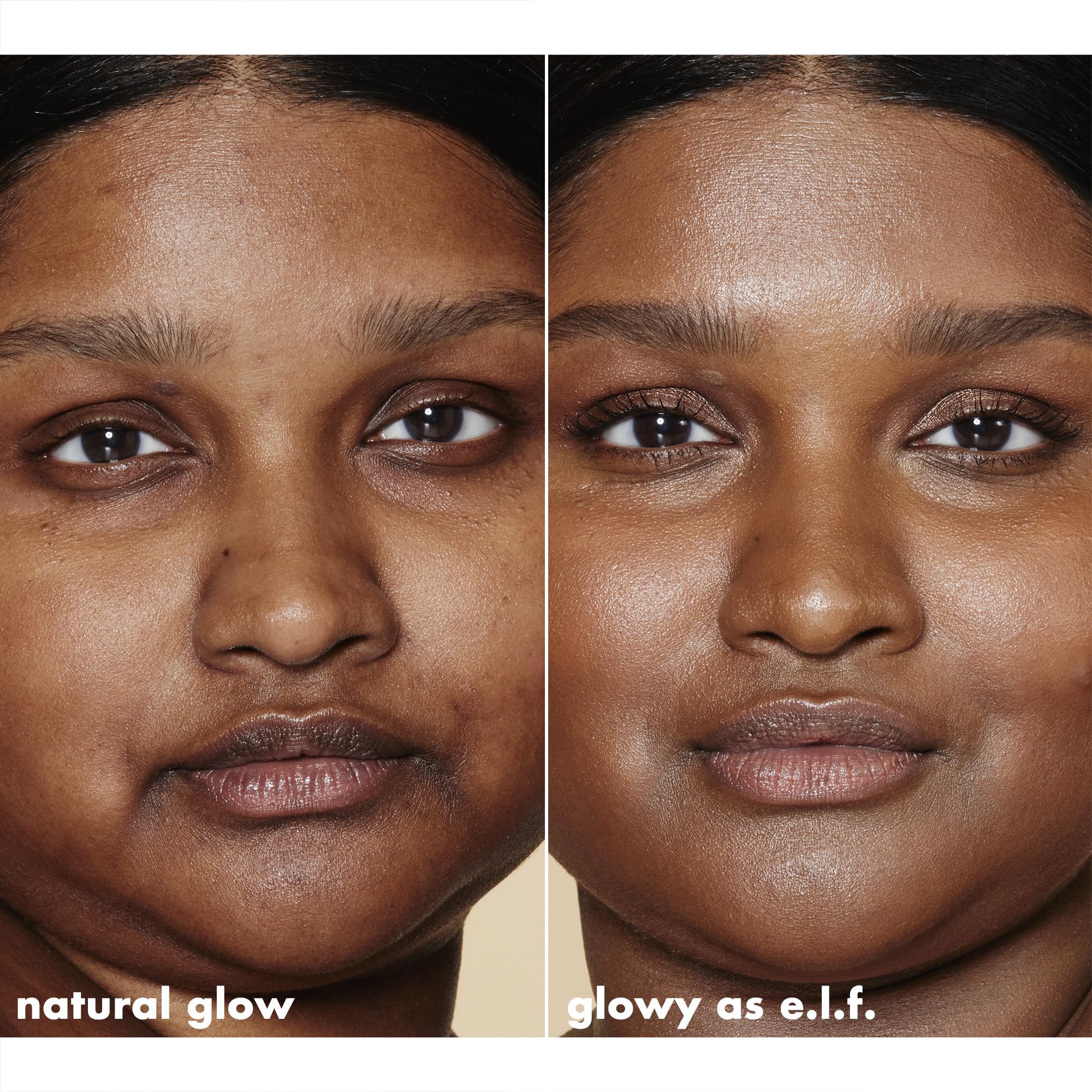 e.l.f. Halo Glow Liquid Filter, Complexion Booster For A Glowing, Soft-Focus Look, Infused With Hyaluronic Acid, Vegan & Cruelty-Free, 6 Tan/Deep