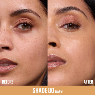 Maybelline Lifter Serum Concealer, Radiant Concealer with Full Coverage, Includes 2% Peptides + Caffeine to Hydrates & Brightens Under Eyes, 80, 1 Count