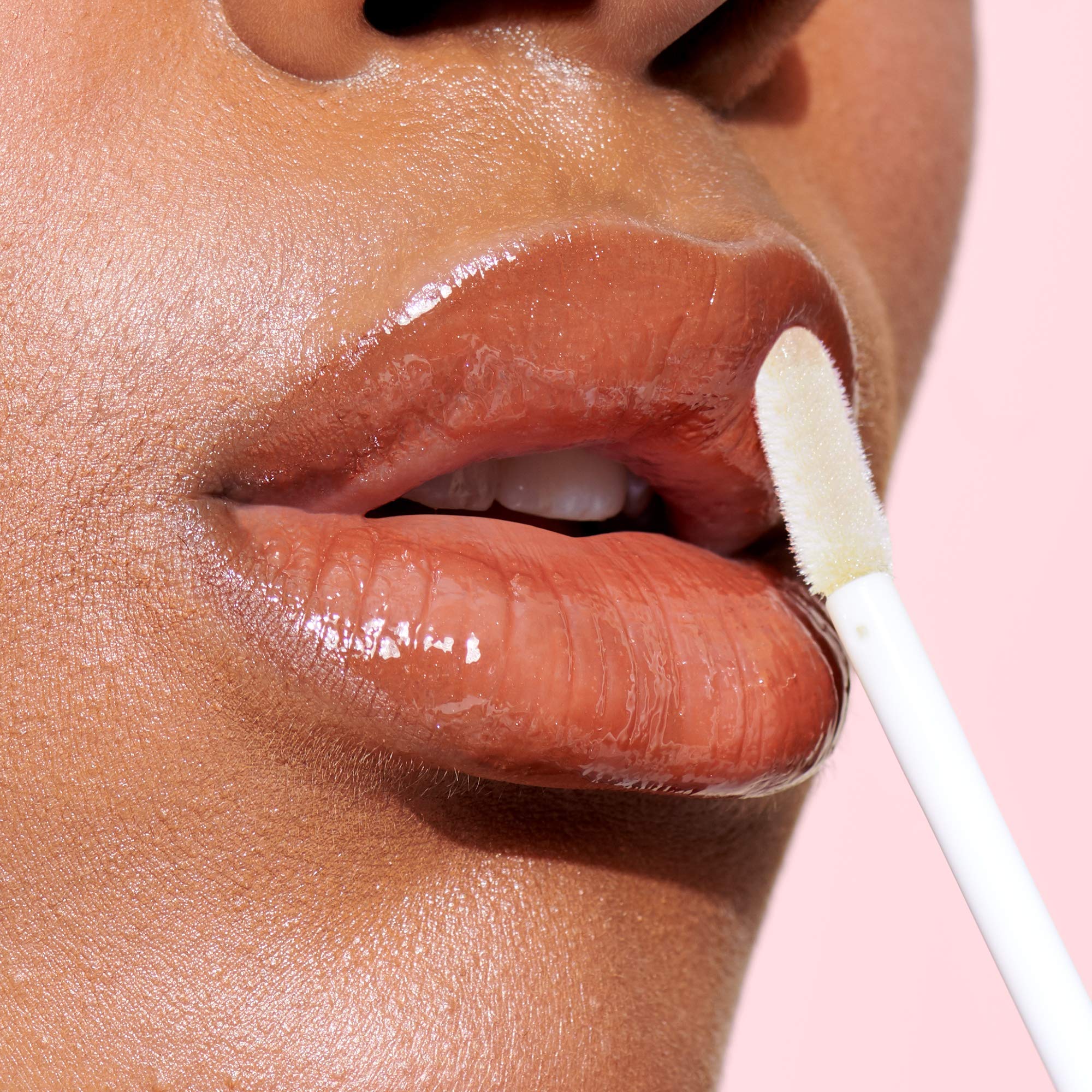 e.l.f. Lip Lacquer, Hydrating Lip Gloss, Non-Sticky Ultra-Shine with Vitamin A & E, Vegan & Cruelty-Free, Clear