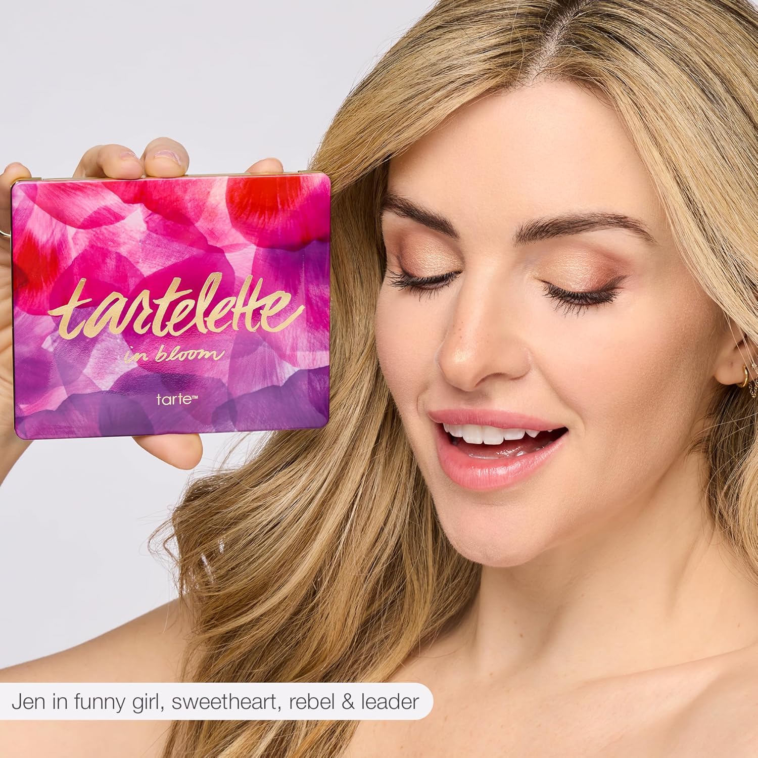 tarte tartelette in bloom Amazonian clay palette – Full-Size Eyeshadow Palette with Neutral Matte & Shimmer Finish, Longwear Buildable Makeup, Vegan & Cruelty-Free