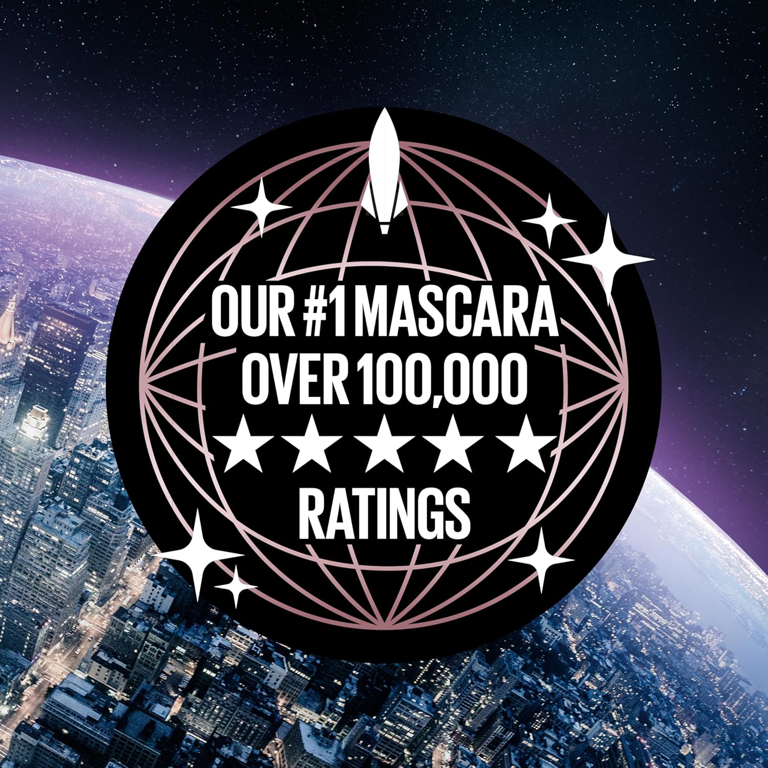 Maybelline Lash Sensational Sky High Washable Mascara Makeup, Volumizing, Lengthening, Defining, Curling, Multiplying, Buildable Formula, Cosmic Black, 1 Count