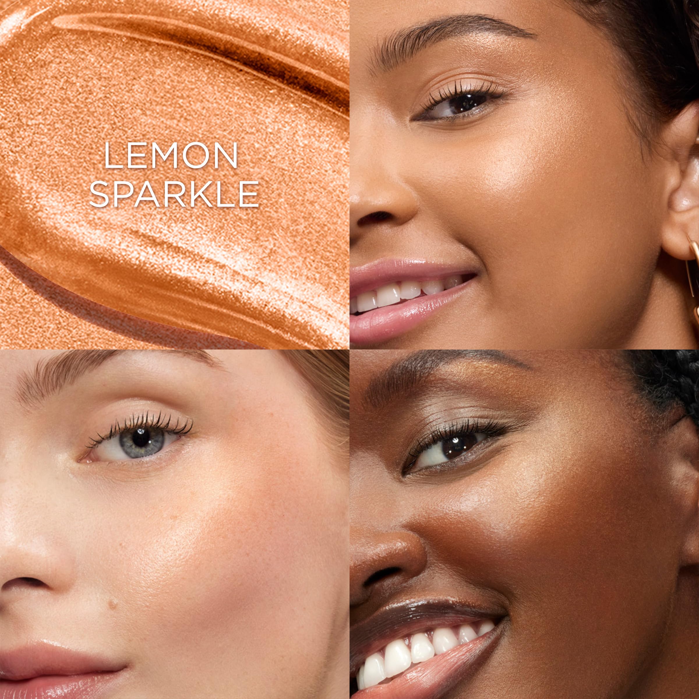 Lancôme Juicy Tubes Highlighter – Shimmering Gel Liquid Highlighter for Face & Body, Hydrating & Weightless Glow for a Radiant Glass Skin Finish, Cooling Water-Based Jelly - 05 Lemon Sparkle