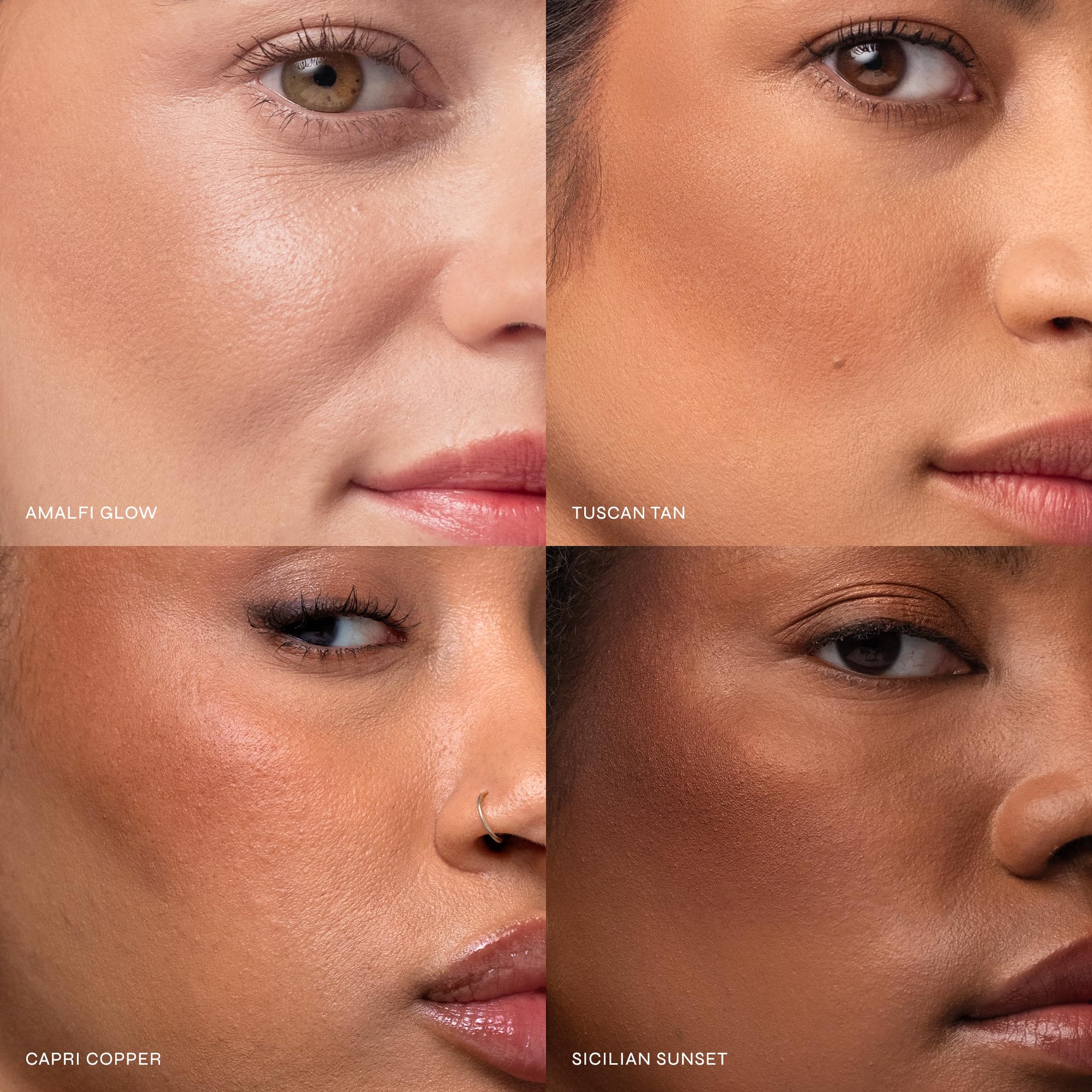 Milani Baked Bronzer - Long-Lasting Powder for Natural Sun-Kissed Glow- Lightweight, Buildable & Streak-Free Makeup with Radiant Finish- Talc-Free, Vegan & Cruelty-Free, Made in Italy, Amalfi Glow