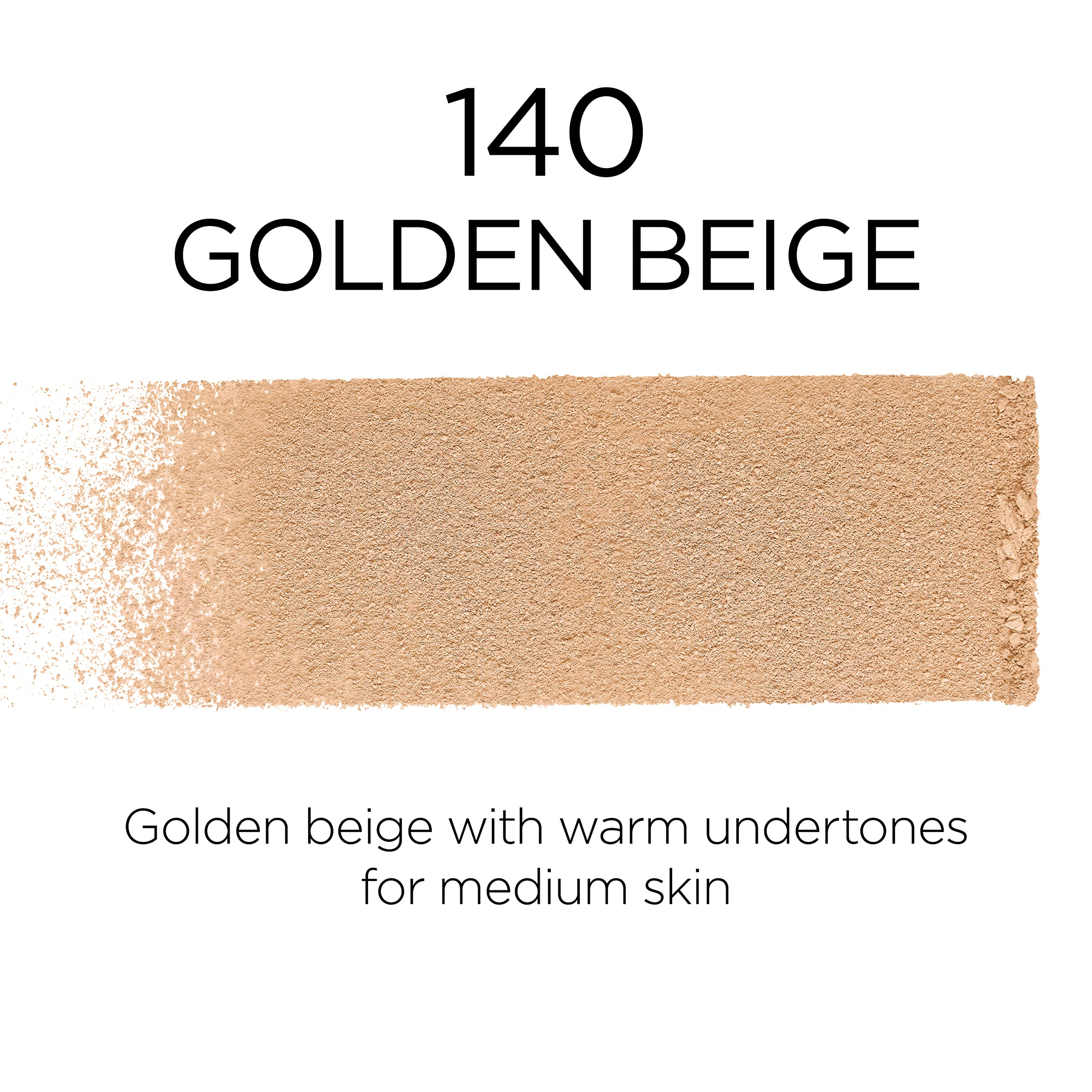 L'Oreal Paris Makeup Infallible Fresh Wear Foundation in a Powder, Up to 24H Wear, Waterproof, Golden Beige, 0.31 oz. (Packaging May Vary)