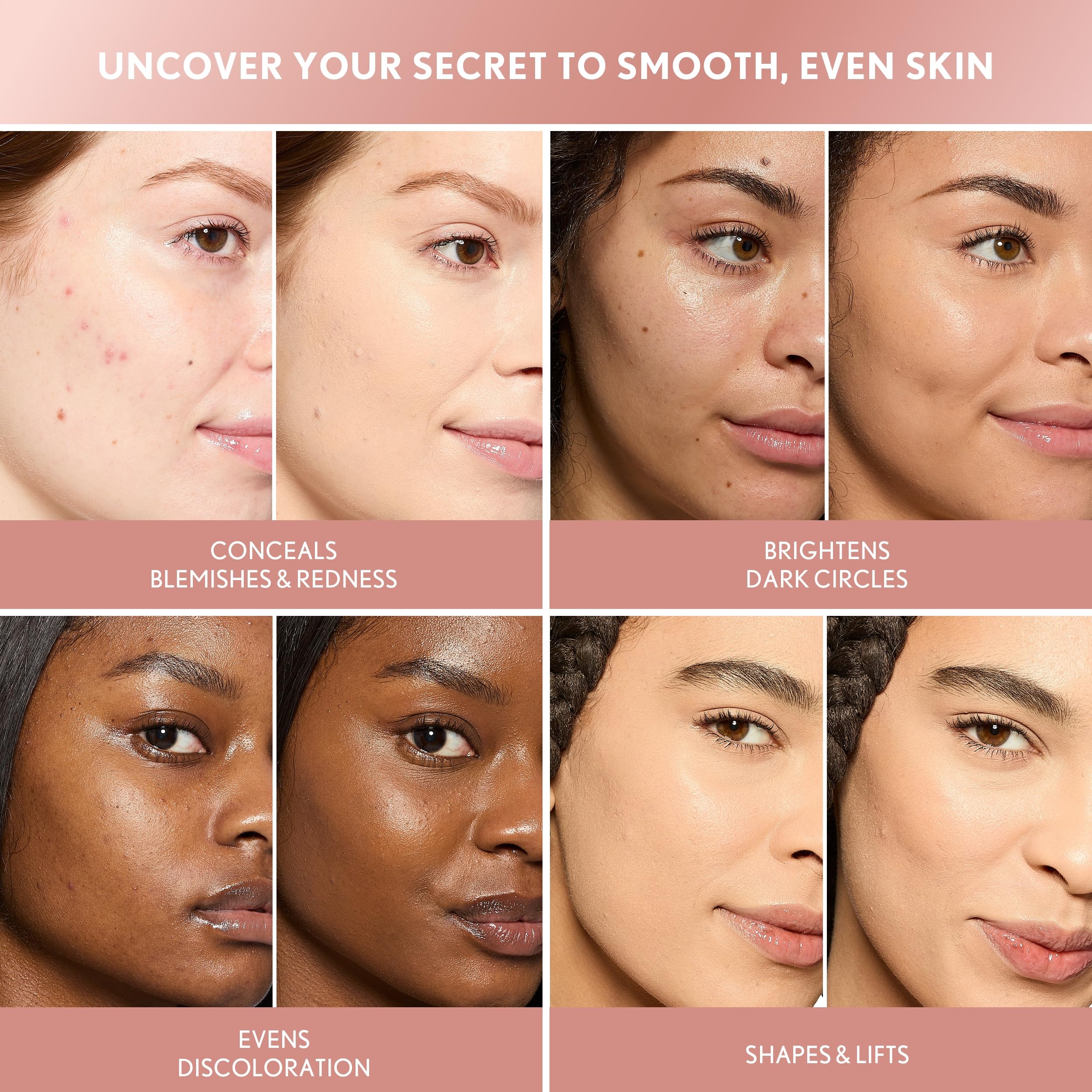 COVERGIRL TruBlend Undercover Concealer, Buildable, Full Coverage, 24-Hour Wear, Matte Finish - L150 Porcelain