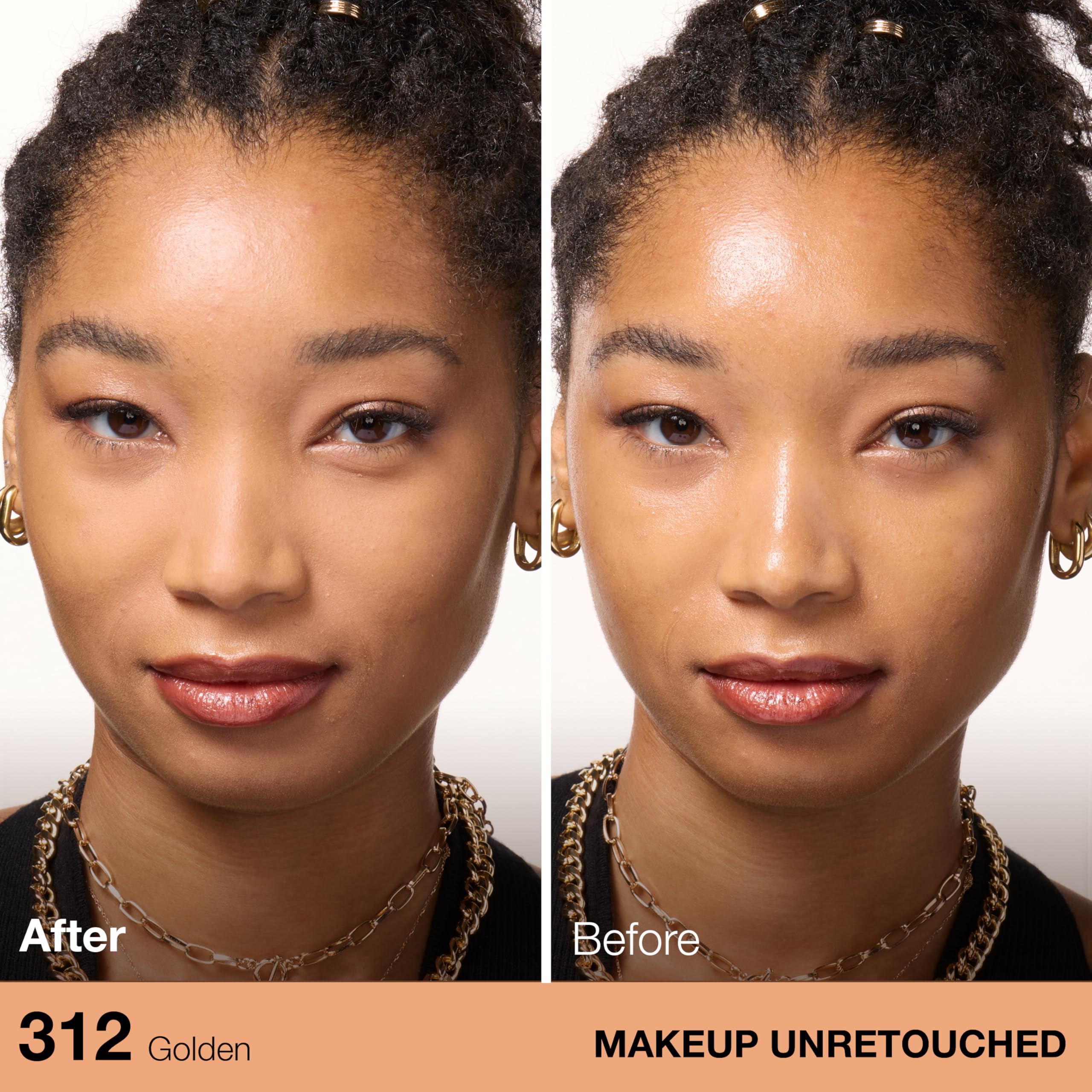 Maybelline Fit Me Matte + Poreless Pressed Face Powder Makeup & Setting Powder, Golden, 1 Count
