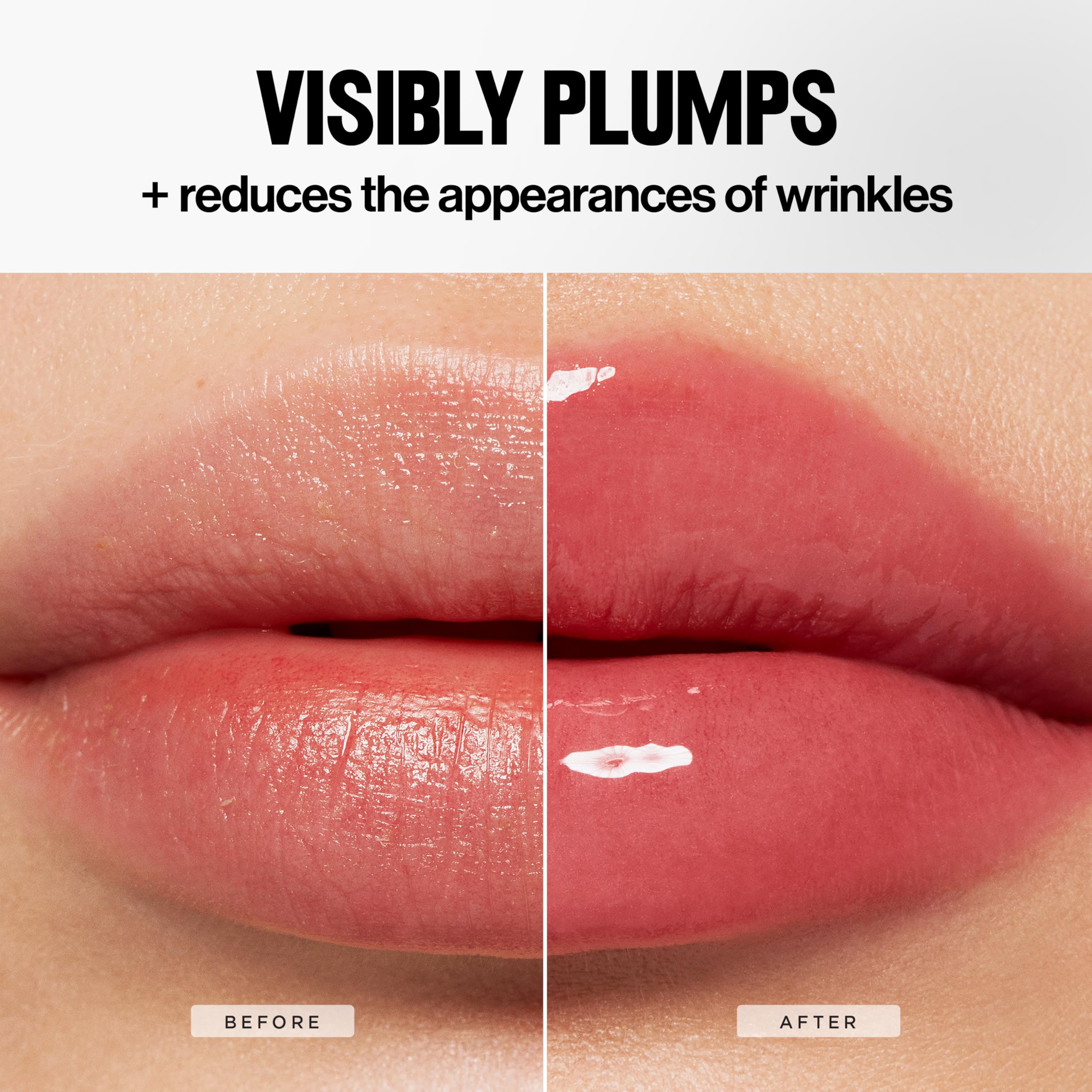 REVLON PhotoReady Instant Plump Serum, Plumping Lip Gloss with Tingling Sensation, Hydrating, Non-Sticky & High Shine Finish, 009 Lip Floaties, 0.25 fl oz