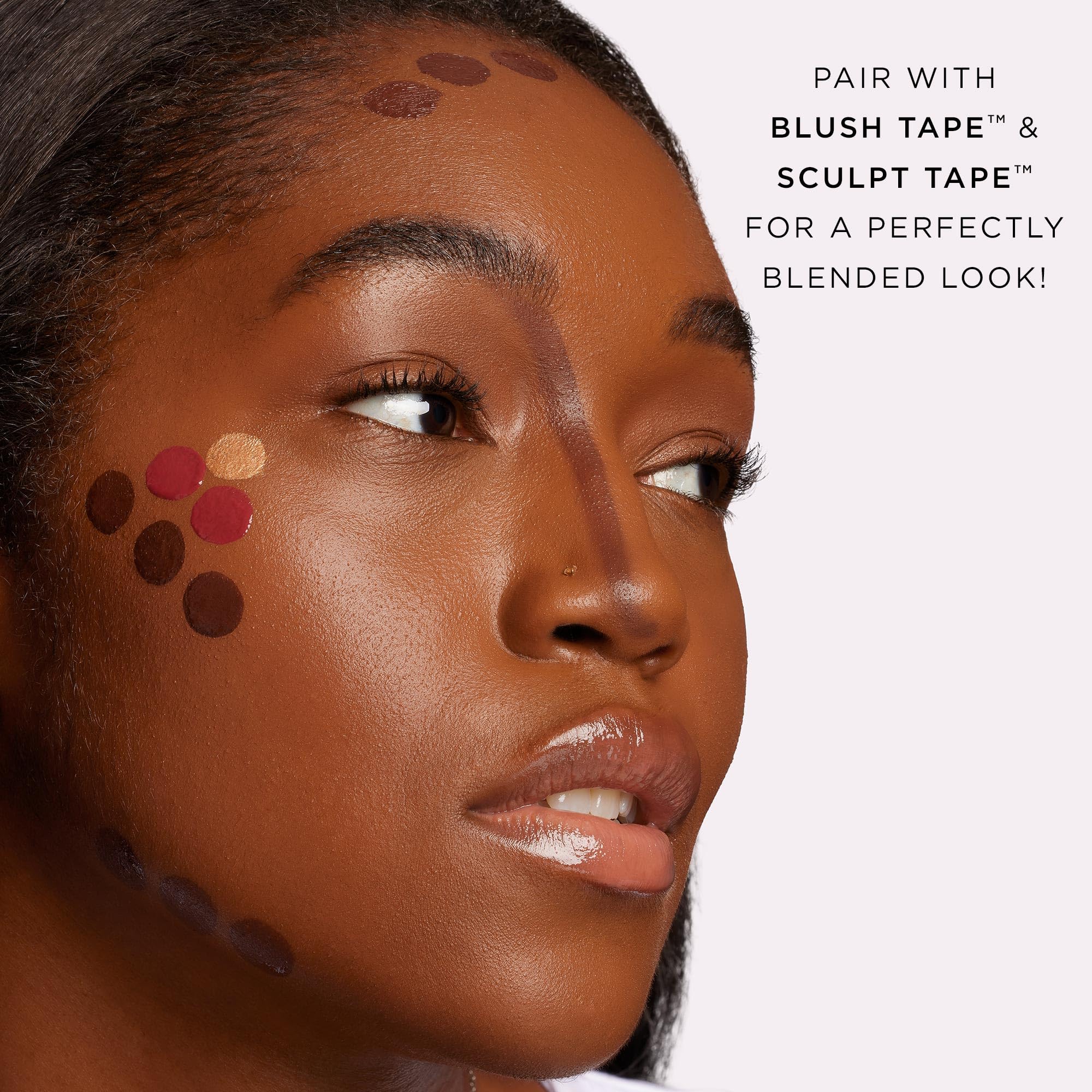 tarte glow tape highlighter – Illuminating Makeup with Lightweight Buildable Mineral Pigments & Shea Butter, Vegan & Cruelty-Free, full size, pearl glow