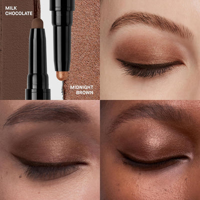 Bobbi Brown Dual-Ended Long-Wear Cream Shadow Stick | Swipe & Go Cream Eyeshadow Stick | 24-Hour Wear for Effortless Eyes, 0.05 Ounce