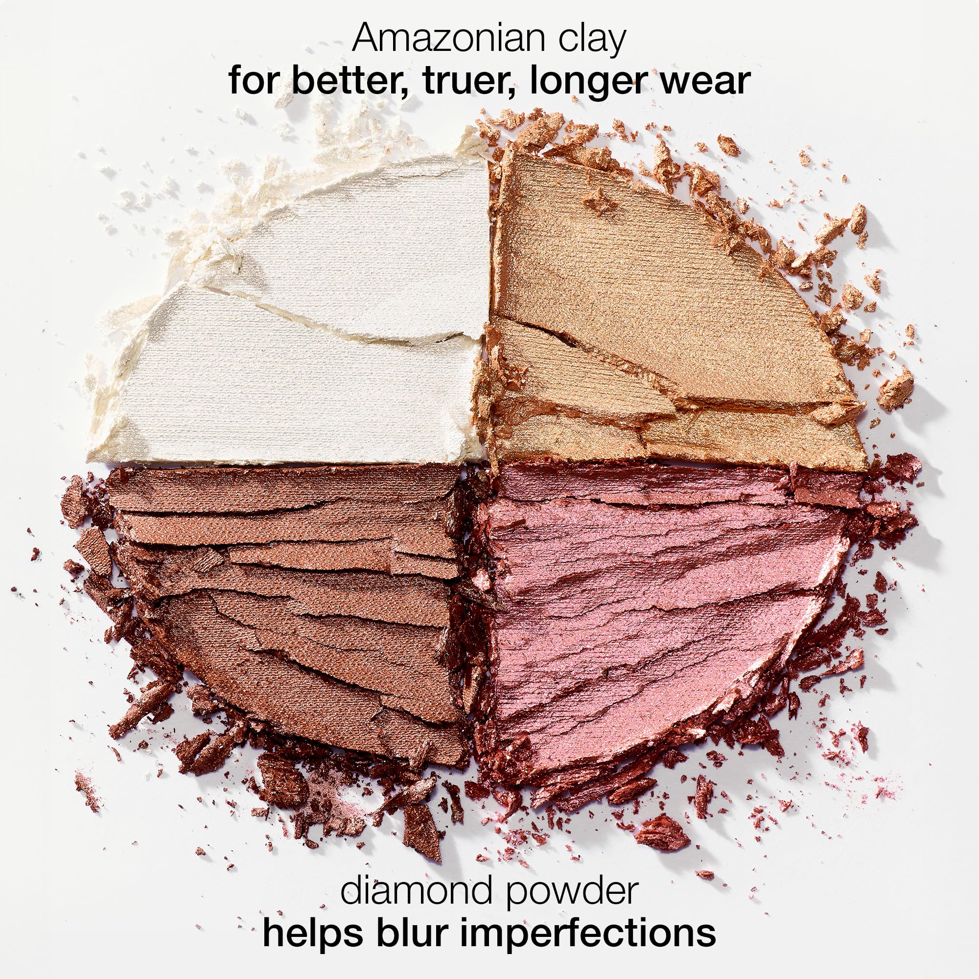 tarte glow wardrobe highlighting eye & cheek palette – Highlighter, Blush, Bronze & Eyeshadow All-in-One Face & Eye Viral Makeup for Everday Radiant Blendable Glow, Vegan & Cruelty Free, full size