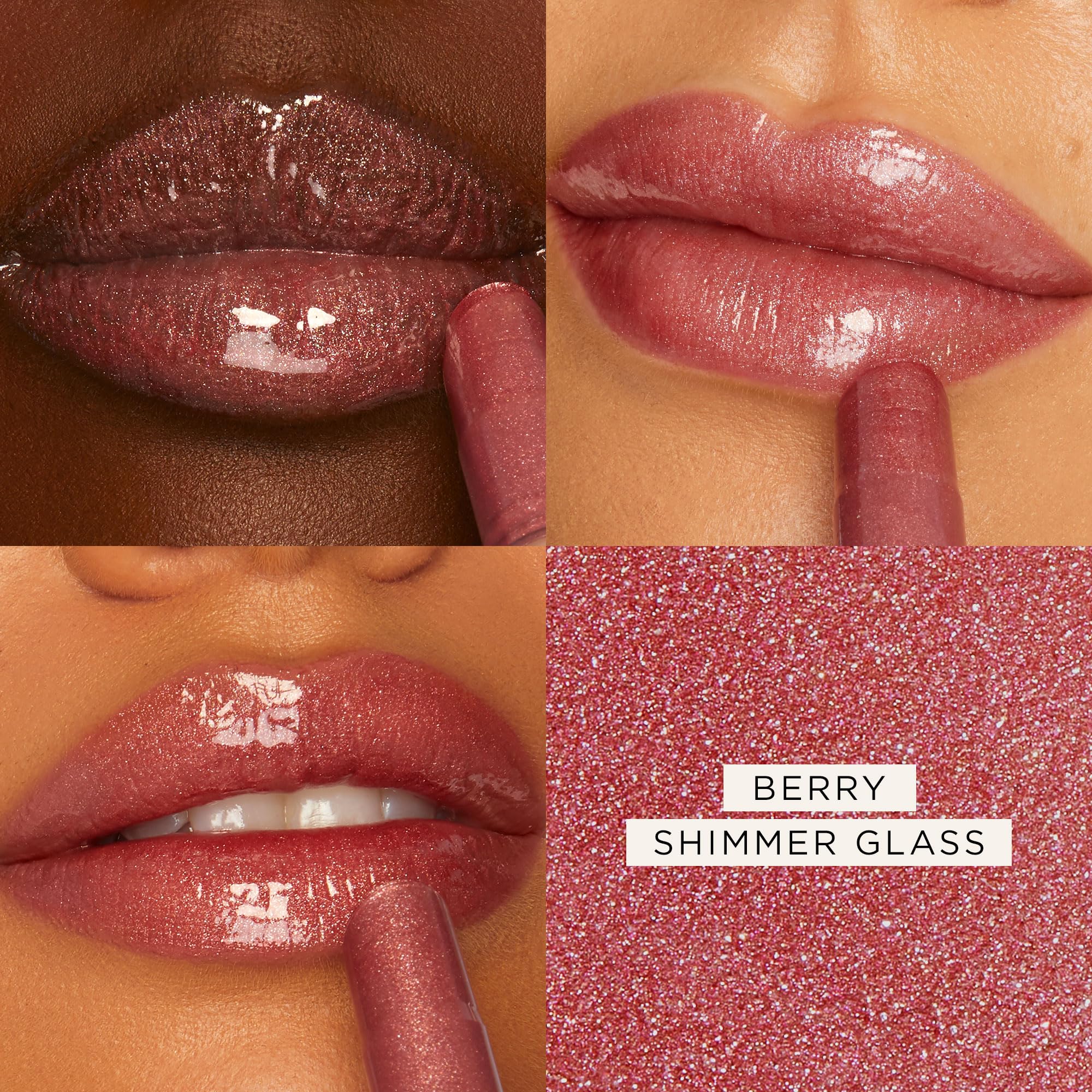 tarte maracuja juicy shimmer glass lip plump – Hydrating & Volumizing Lip Gloss Balm with Hyaluronic Acid & Vitamin E, Plumps & Moisturizes, Vegan & Cruelty-Free, full size, berry