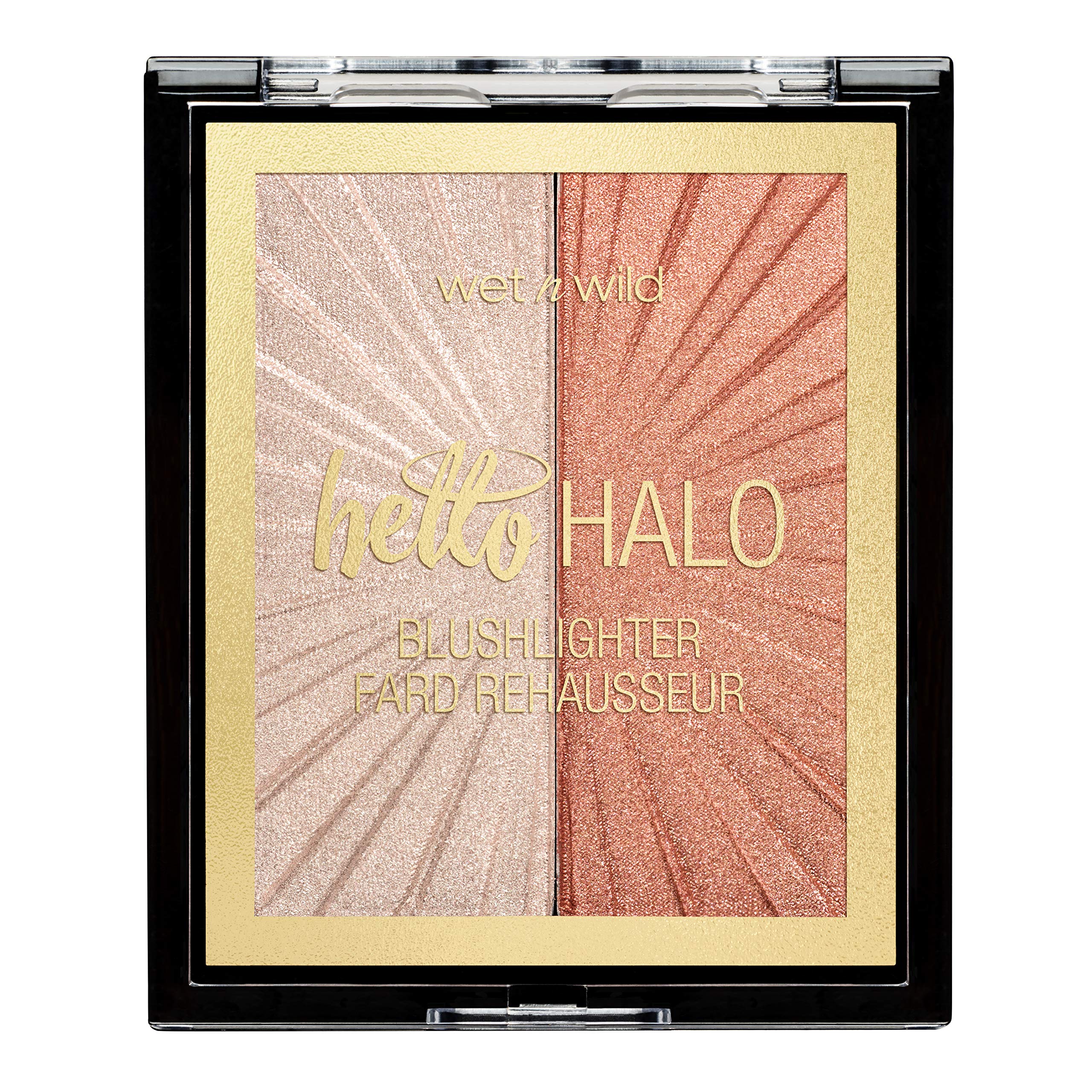 Wet n Wild MegaGlo Blushlighter, Blendable Blush & Highlighter Set, Shimmery Metallic Finish, Highlight Bling